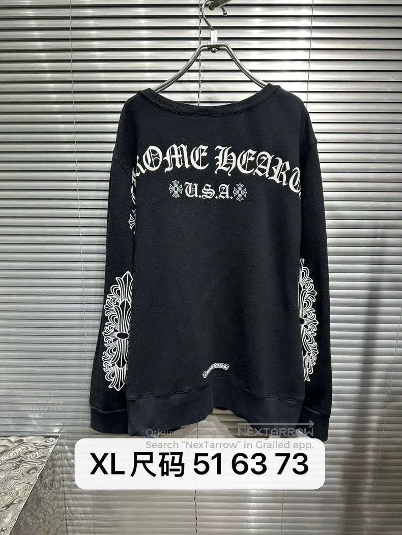 Chrome Hearts CHROME HEARTS Size XL Kirin arm black sweater Size US XL / EU 56 / 4 - 1 Thumbnail