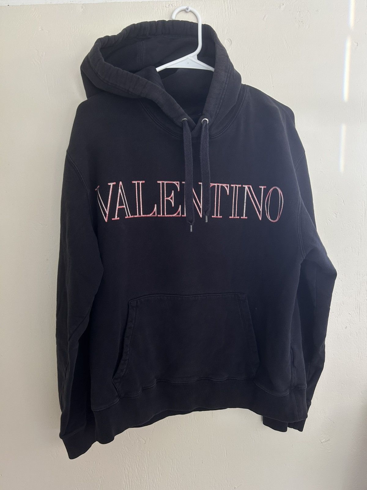 Valentino Valentino Logo Hoodie Size US L / EU 52-54 / 3 - 1 Thumbnail