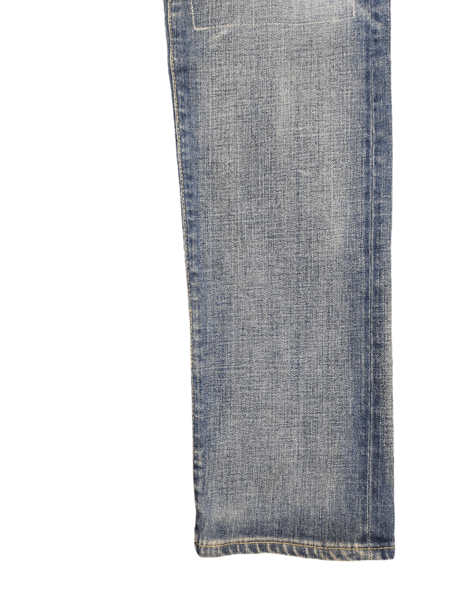 Kapital AG Adriano Goldschmied Clawmark Distress Patchwork Jeans Y2k Size US 31 - 8 Thumbnail