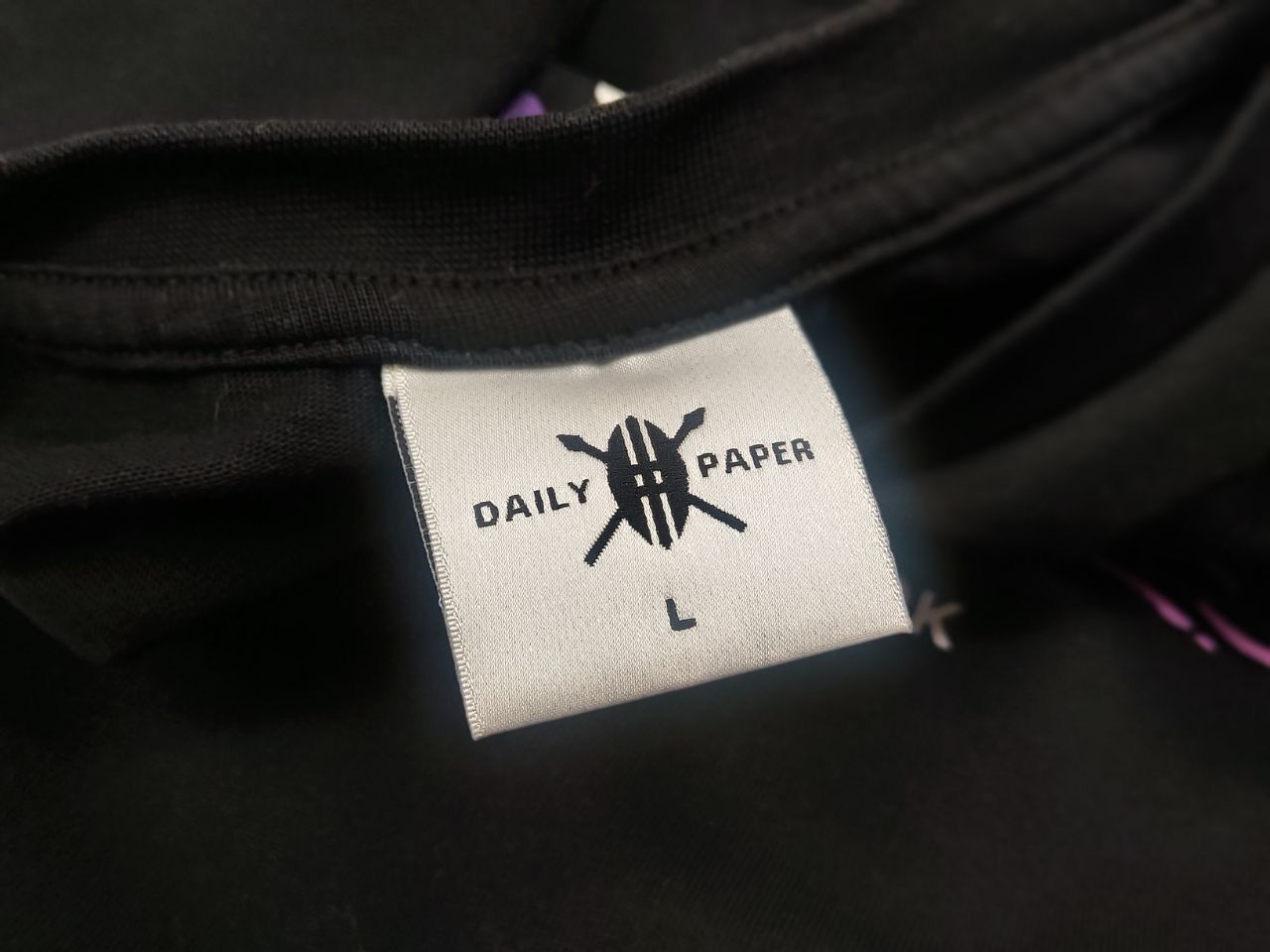 Daily Paper Daily Paper x Mook Design Black Logo Long sleeve Sweatshirt Size US L / EU 52-54 / 3 - 9 Thumbnail