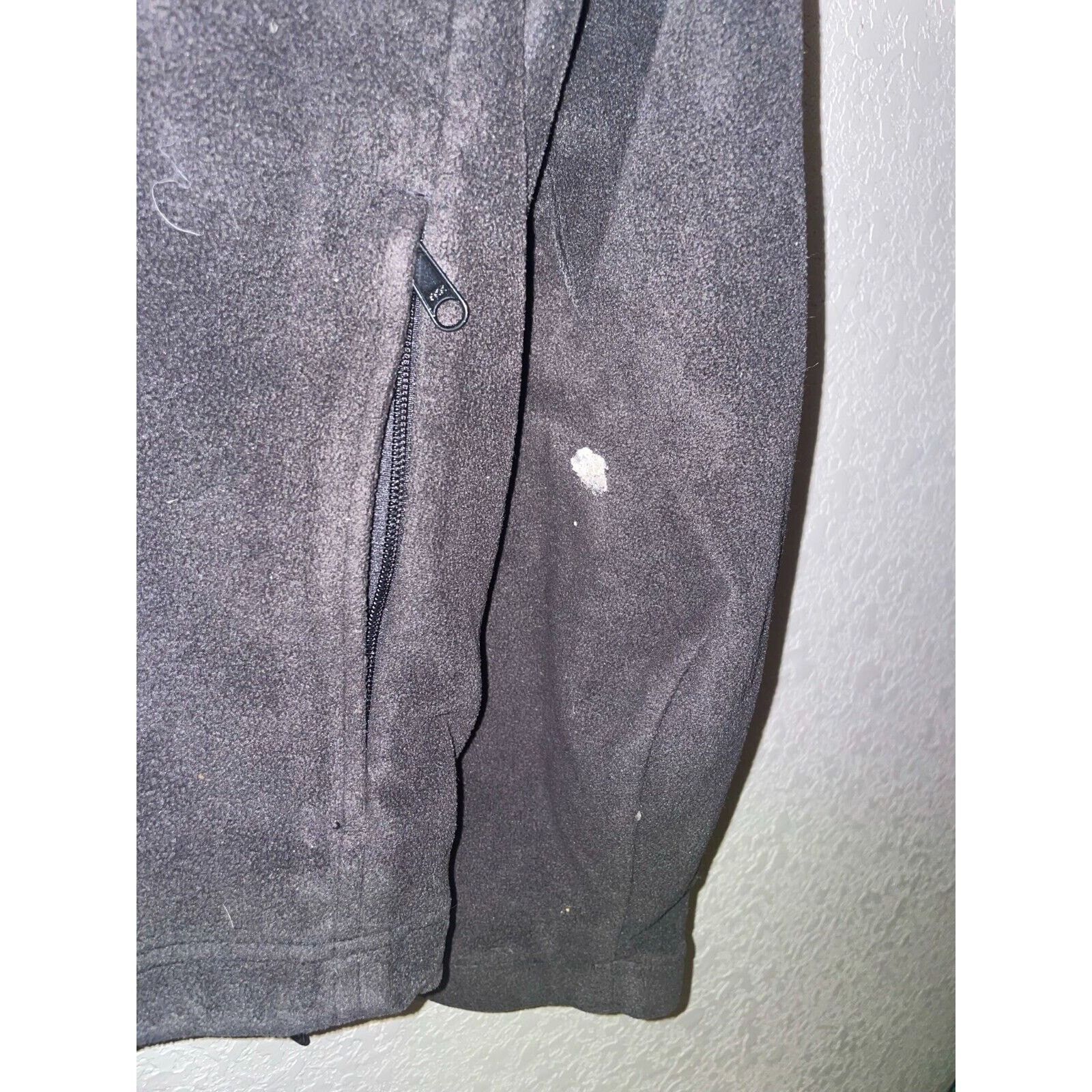 Columbia Mens Columbia Fleece Sweatshirt Outdoor Black Jacket XL Men Size US XL / EU 56 / 4 - 6 Thumbnail