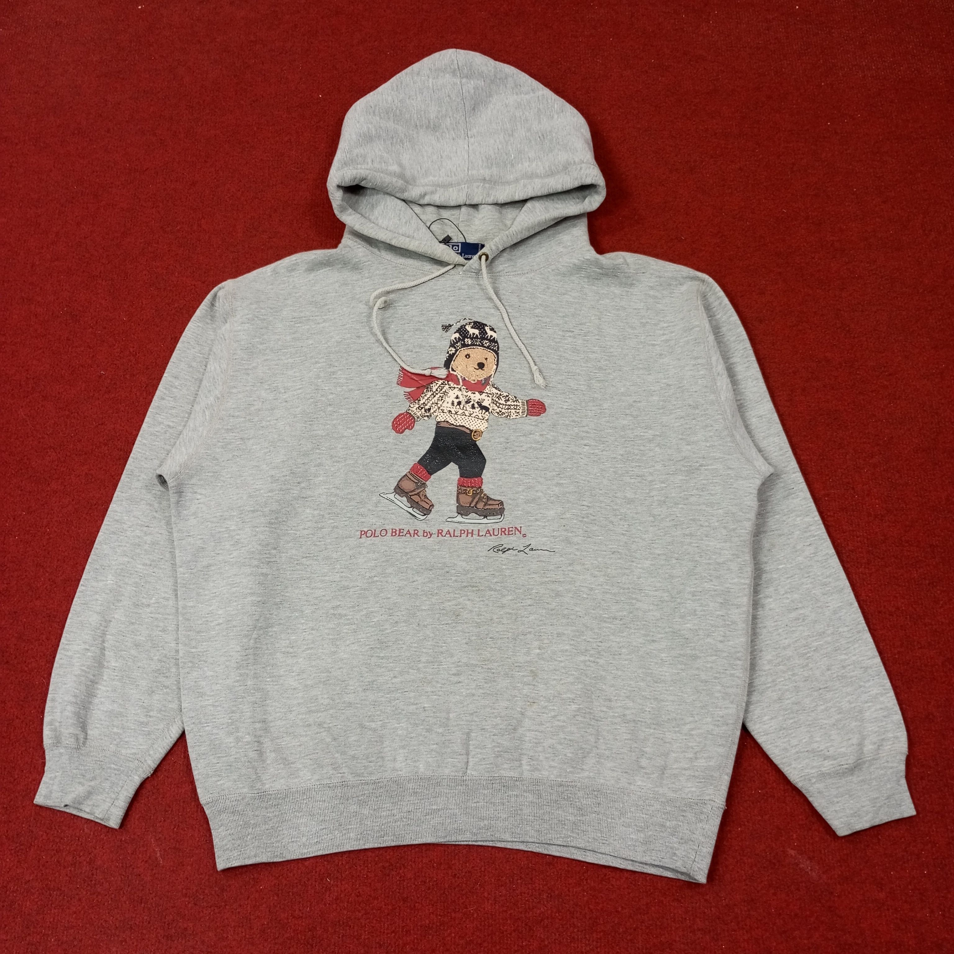 Polo Ralph Lauren Polo Bear By Ralph Lauren Fashion Brand Hoodies c224n17 Size US XL / EU 56 / 4 - 1 Thumbnail