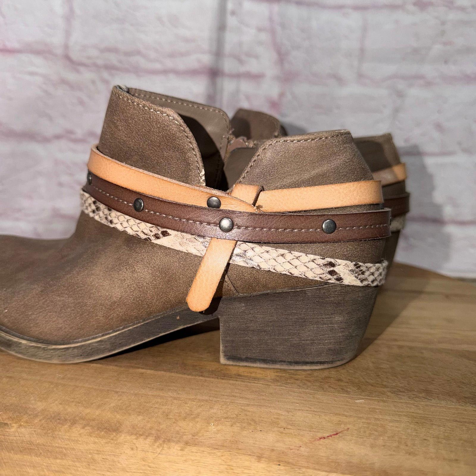 Other Jellypop Nashville Women's Ankle Boots in Brown Size 7 Size US 7 / IT 37 - 5 Thumbnail