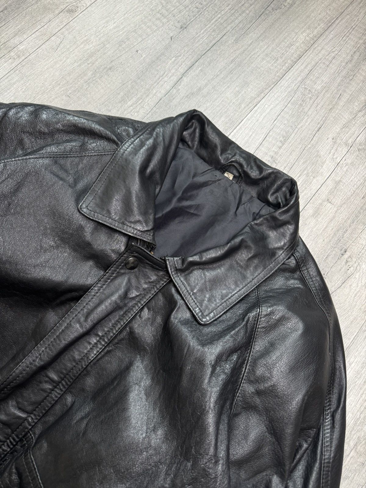 Vintage Vintage leather jacket L retro avant garde motor Size US L / EU 52-54 / 3 - 5 Thumbnail