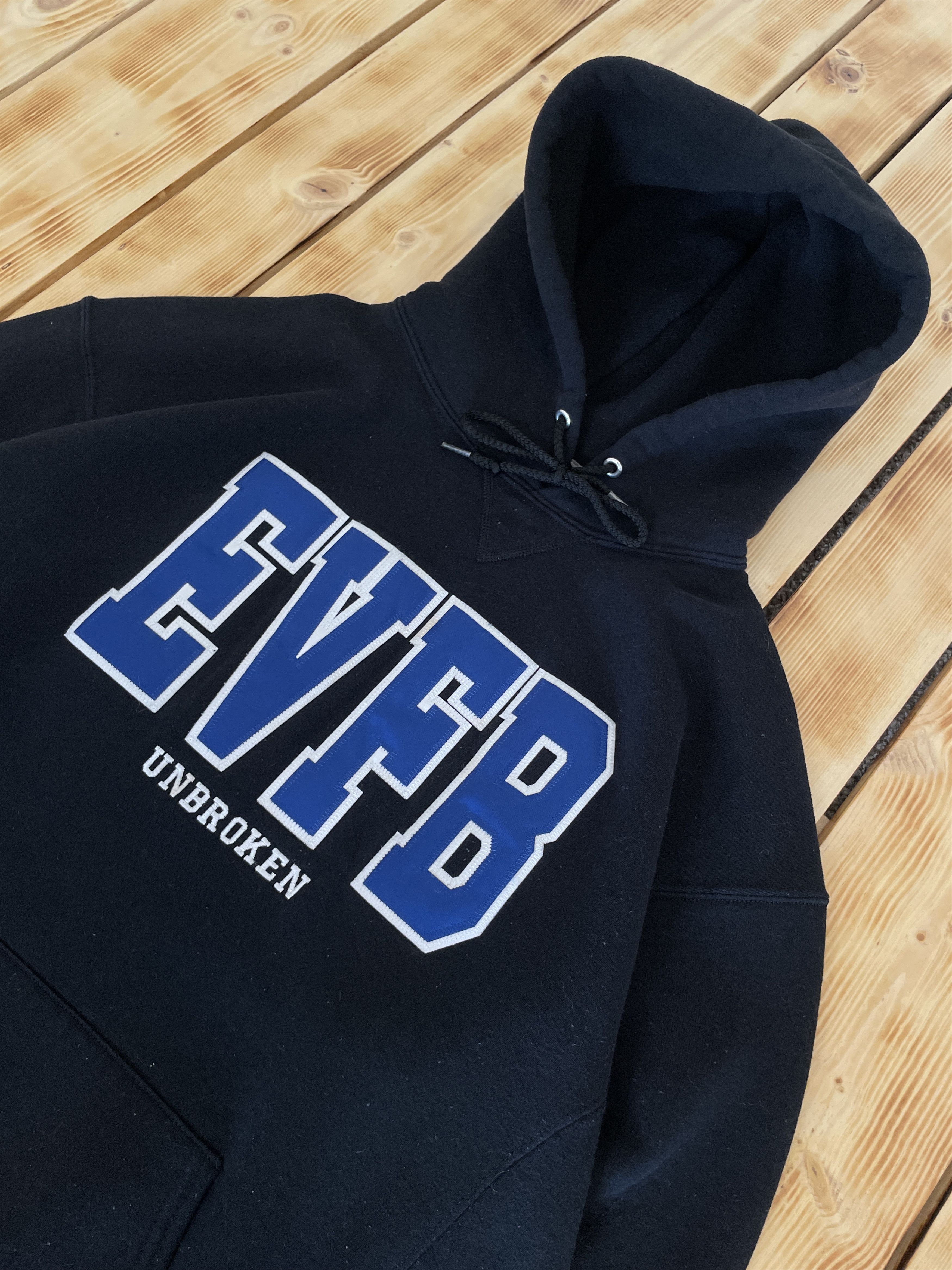 Russell Athletic Y2K Russell Athletic Hoodie EVFB Unbroken Black Size US L / EU 52-54 / 3 - 2 Thumbnail