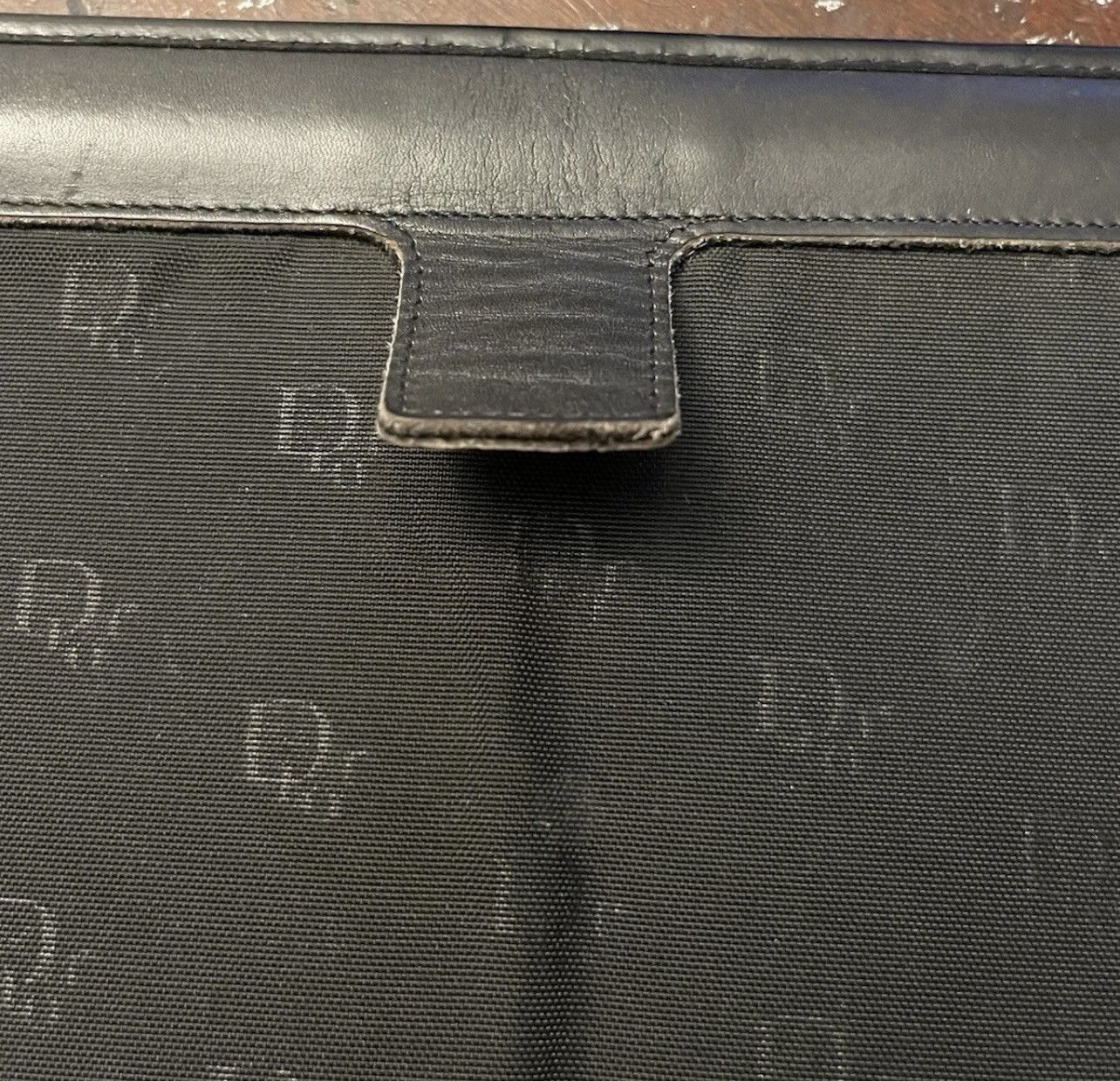 Dior Dior Designer Luxury Nylon Leather Clutch Bag RARE Pre-Owned Size ONE SIZE - 6 Thumbnail