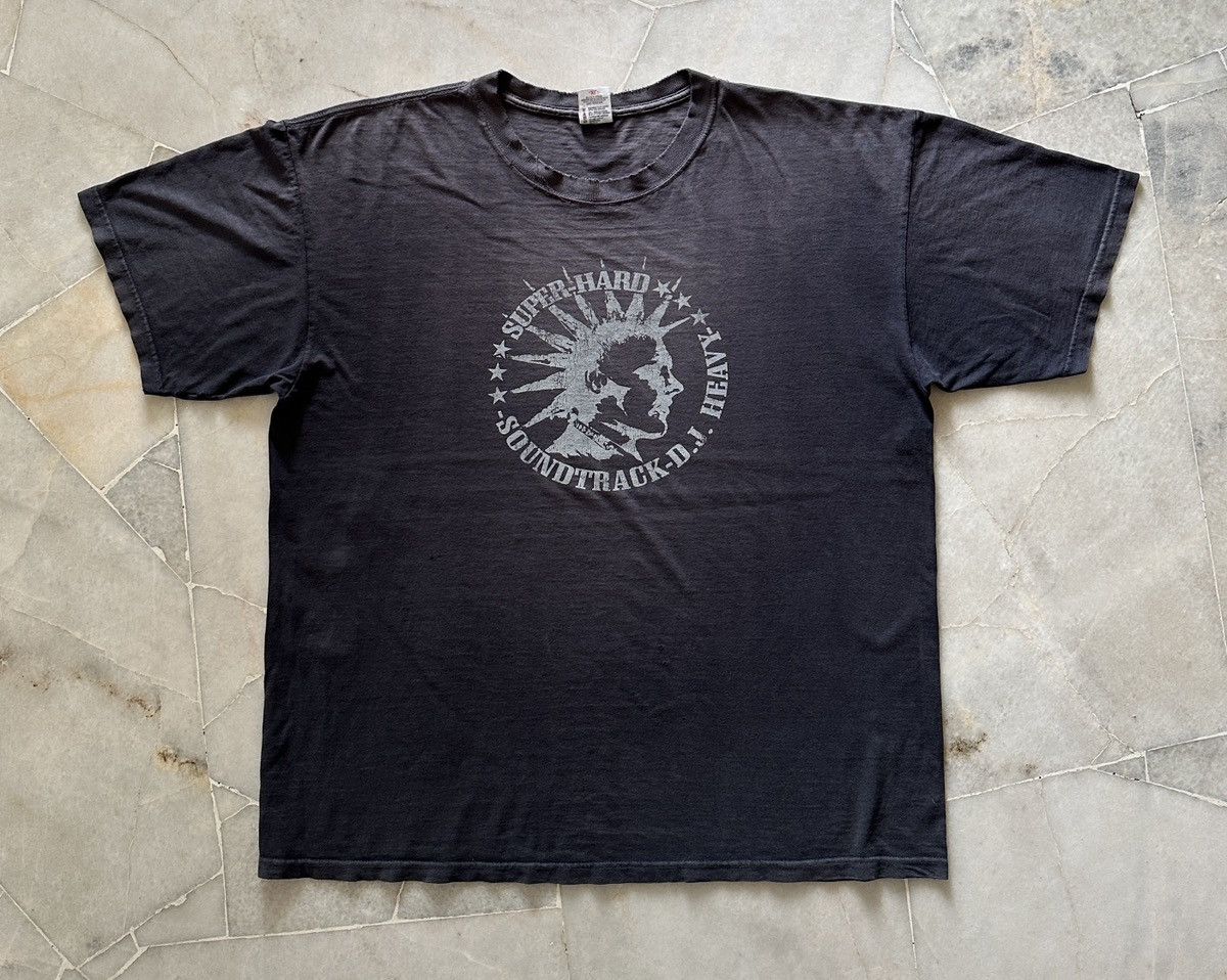 Vintage 2000’s SOUNDTRACK - DJ - HEAVY DESTROYED THRASHED SHIRT Size US XL / EU 56 / 4 - 1 Thumbnail