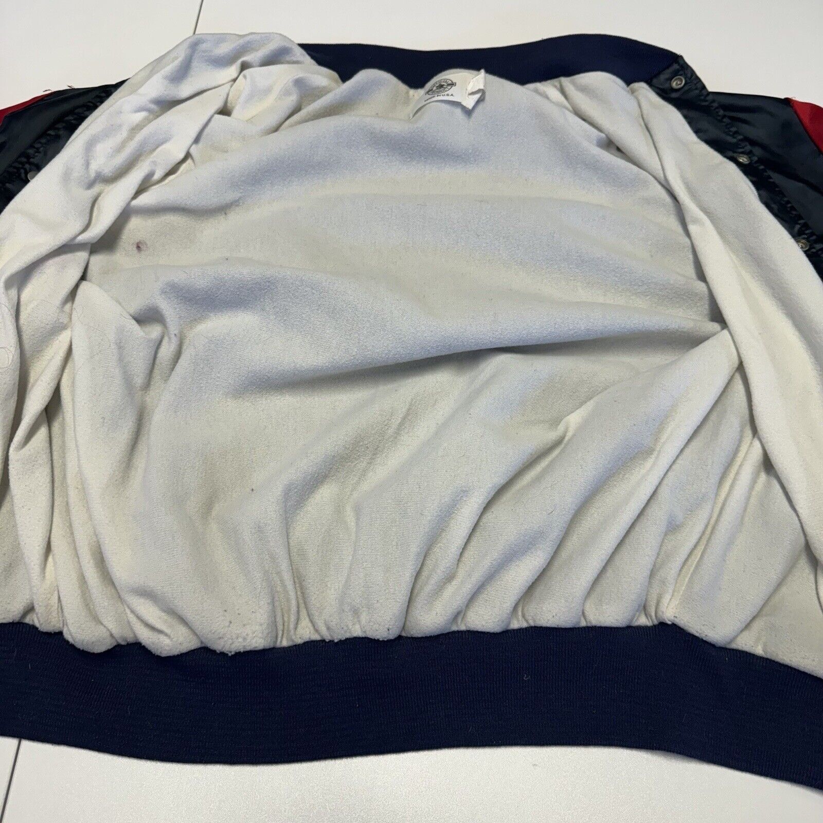 Vintage Vintage Bud Light Bomber Jacket Mens XL 80s Satin Blue Blueg Size US XL / EU 56 / 4 - 19 Thumbnail