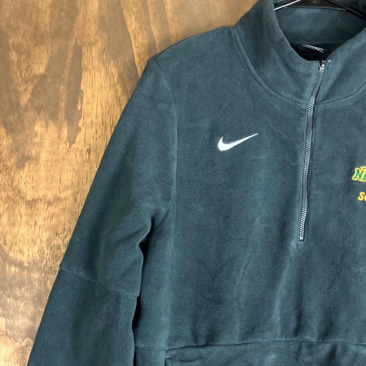 Nike Nike Mens Jacket Black Pullover 1/4 Zip Long Sleeve 100% Polyester Medium Size US M / EU 48-50 / 2 - 4 Thumbnail