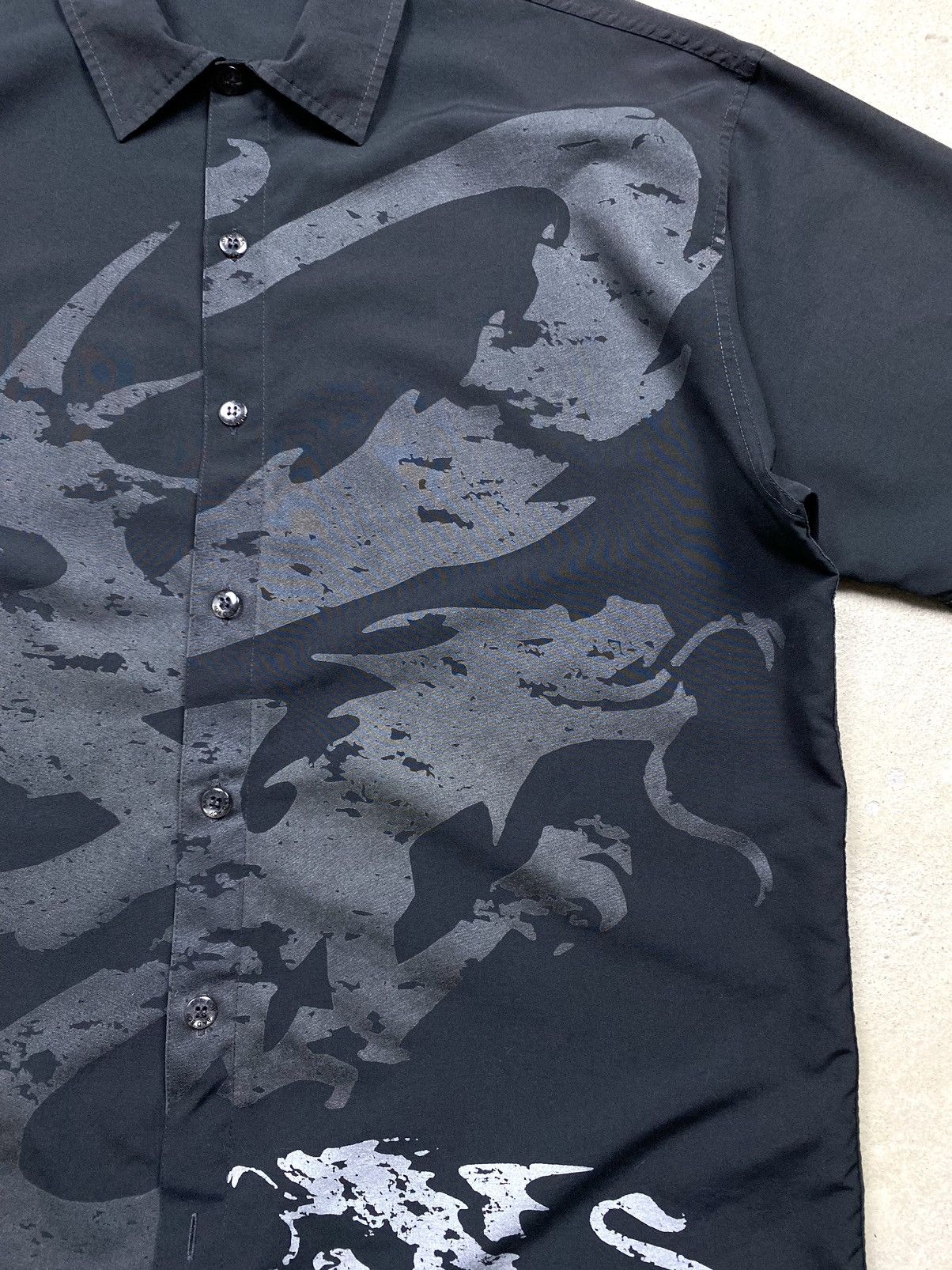 JNCO × Tapout × Tribal Streetwear Vintage Japanese Dragon Bad Boy Shirt Enjoy Size US M / EU 48-50 / 2 - 6 Thumbnail