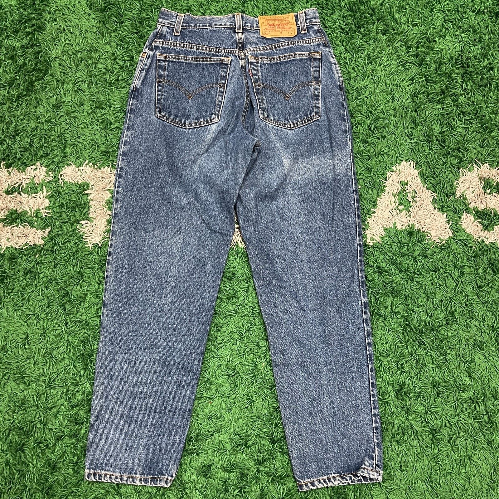 Levi's × Vintage Vintage 90s Levis 550 Relaxed Fit Tapered Leg Womens Size 8 Size 30" / US 8 / IT 44 - 4 Thumbnail
