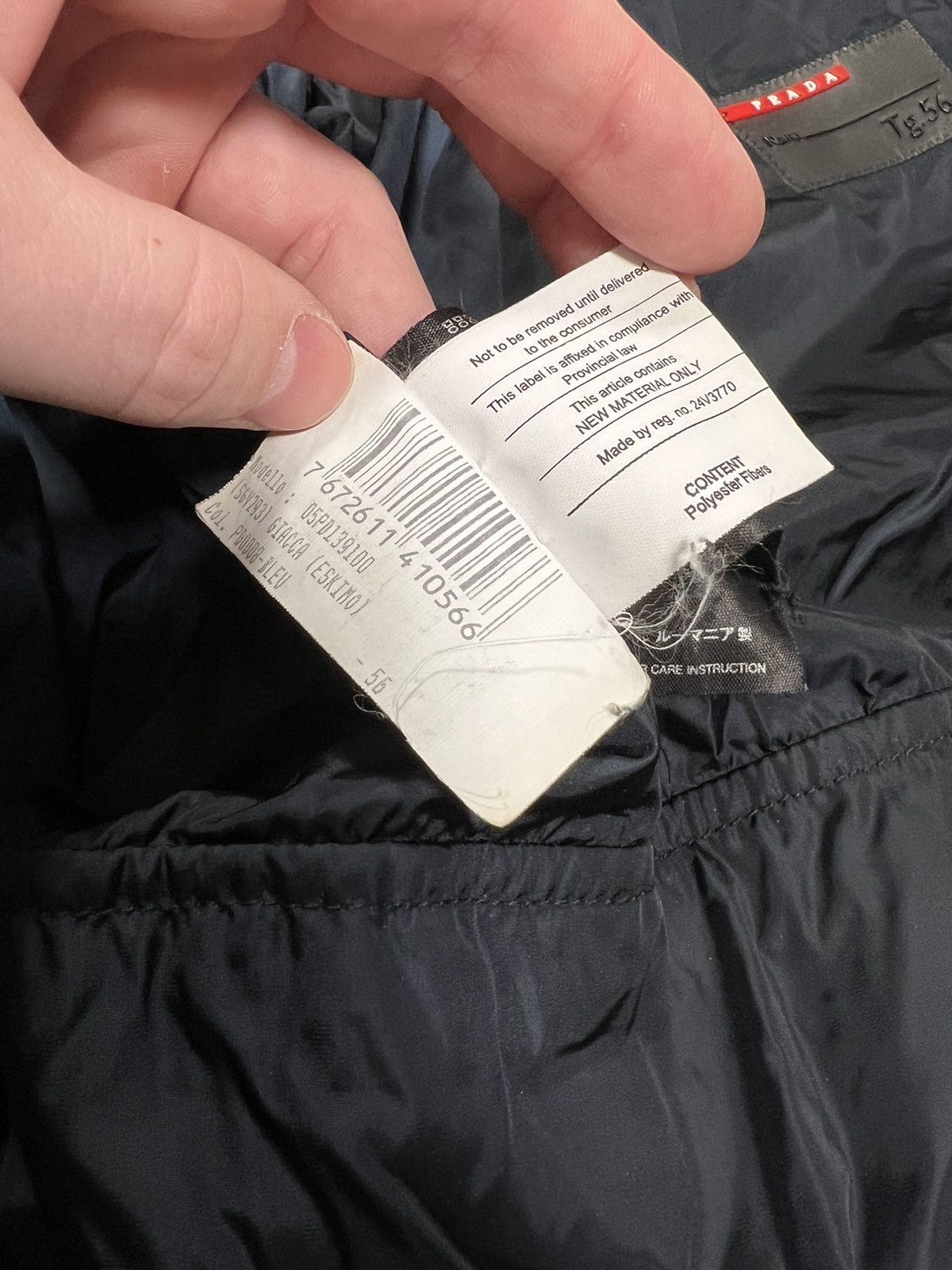 Prada Prada vintage luxury men’s jacket Size US XL / EU 56 / 4 - 13 Thumbnail