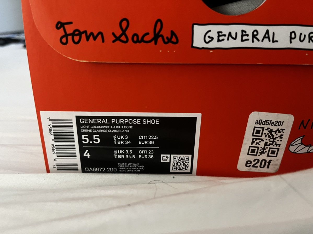Nike × Tom Sachs Tom Sachs NikeCraft General Purpose Shoe Size US 5.5 / IT 35.5 - 7 Thumbnail