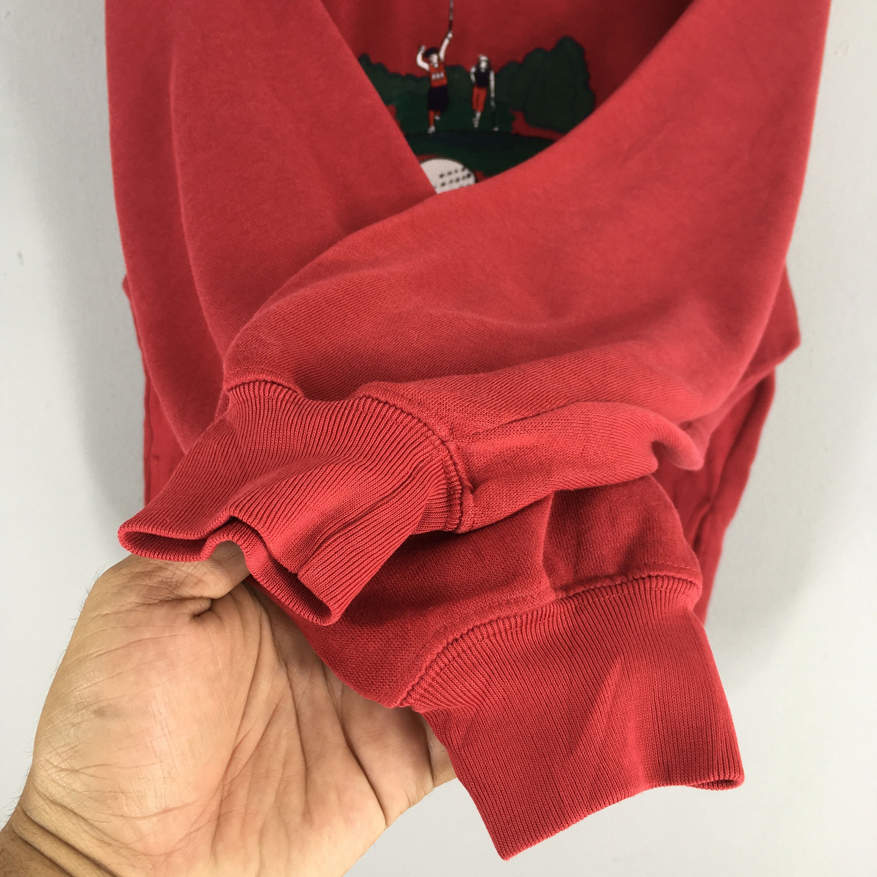 Golf le Fleur Vintage Golf Par Excellence Red Sweatshirt Large Size US L / EU 52-54 / 3 - 5 Thumbnail