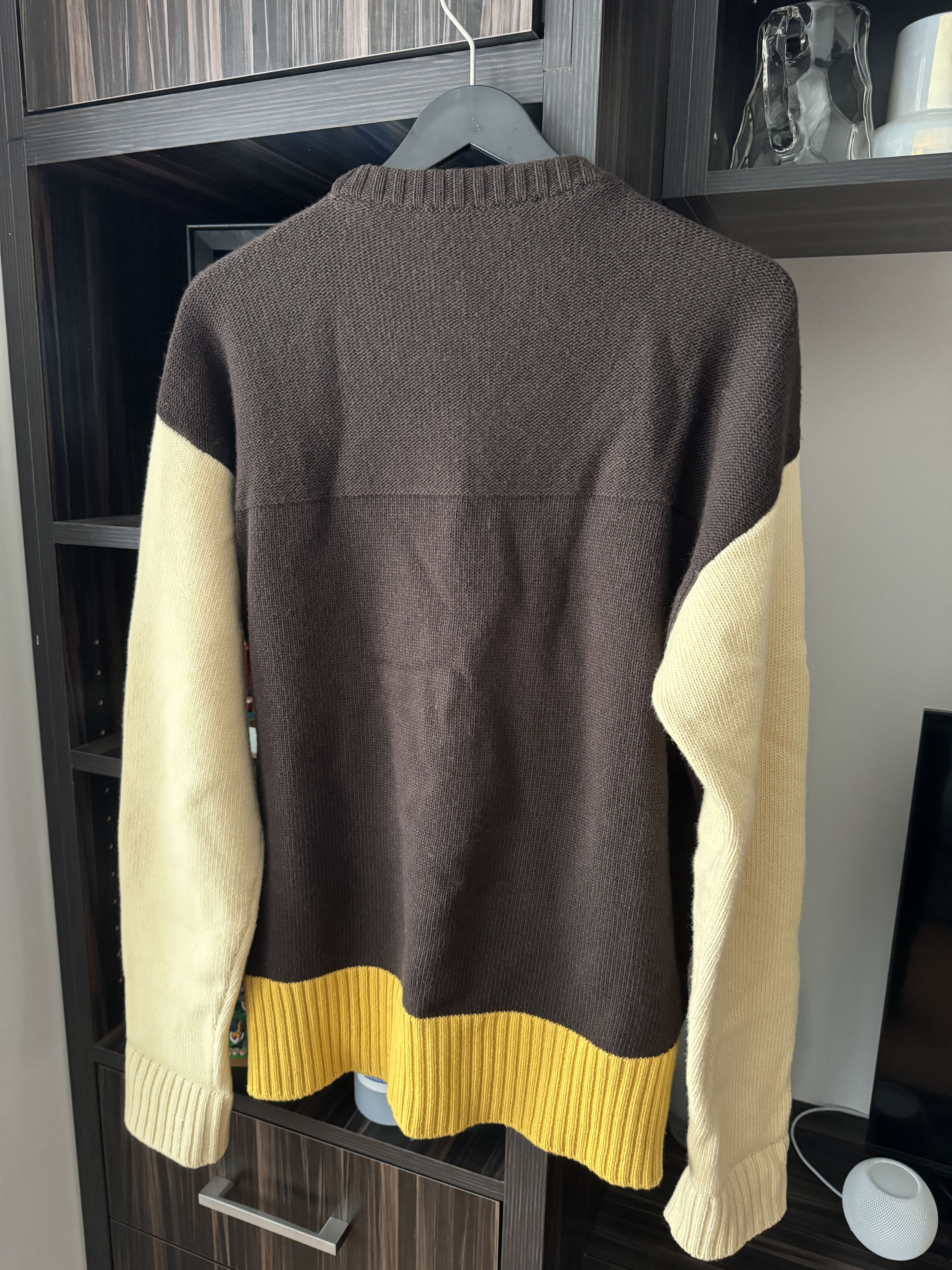 Marni Marni X Bruno Bozzetto Brown Wool Sweater Size US M / EU 48-50 / 2 - 5 Thumbnail