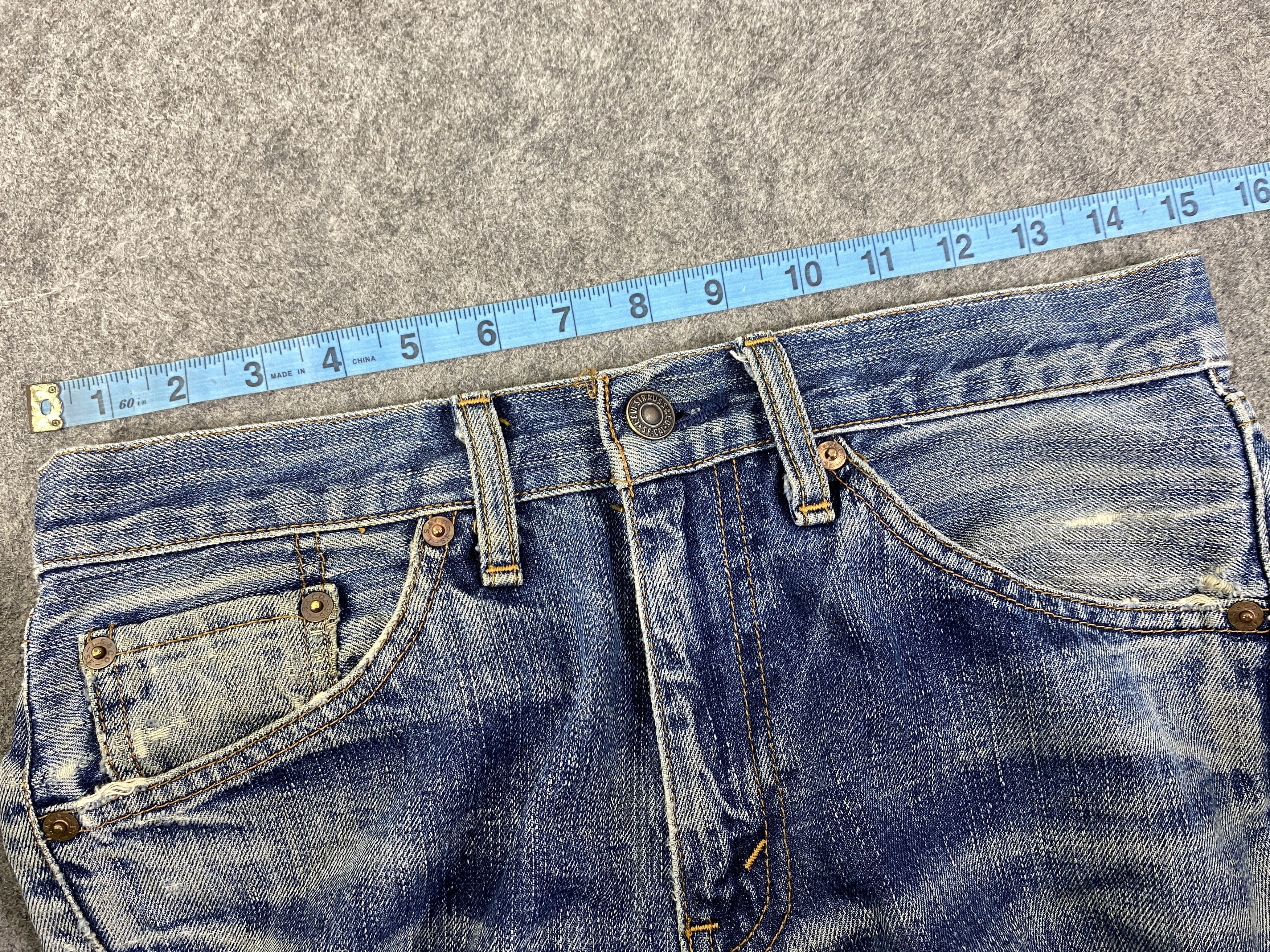 Levi's Faded Blue Vintage Levis 517 Flare Jeans 30x30 - JN3217 Size US 30 / EU 46 - 5 Thumbnail