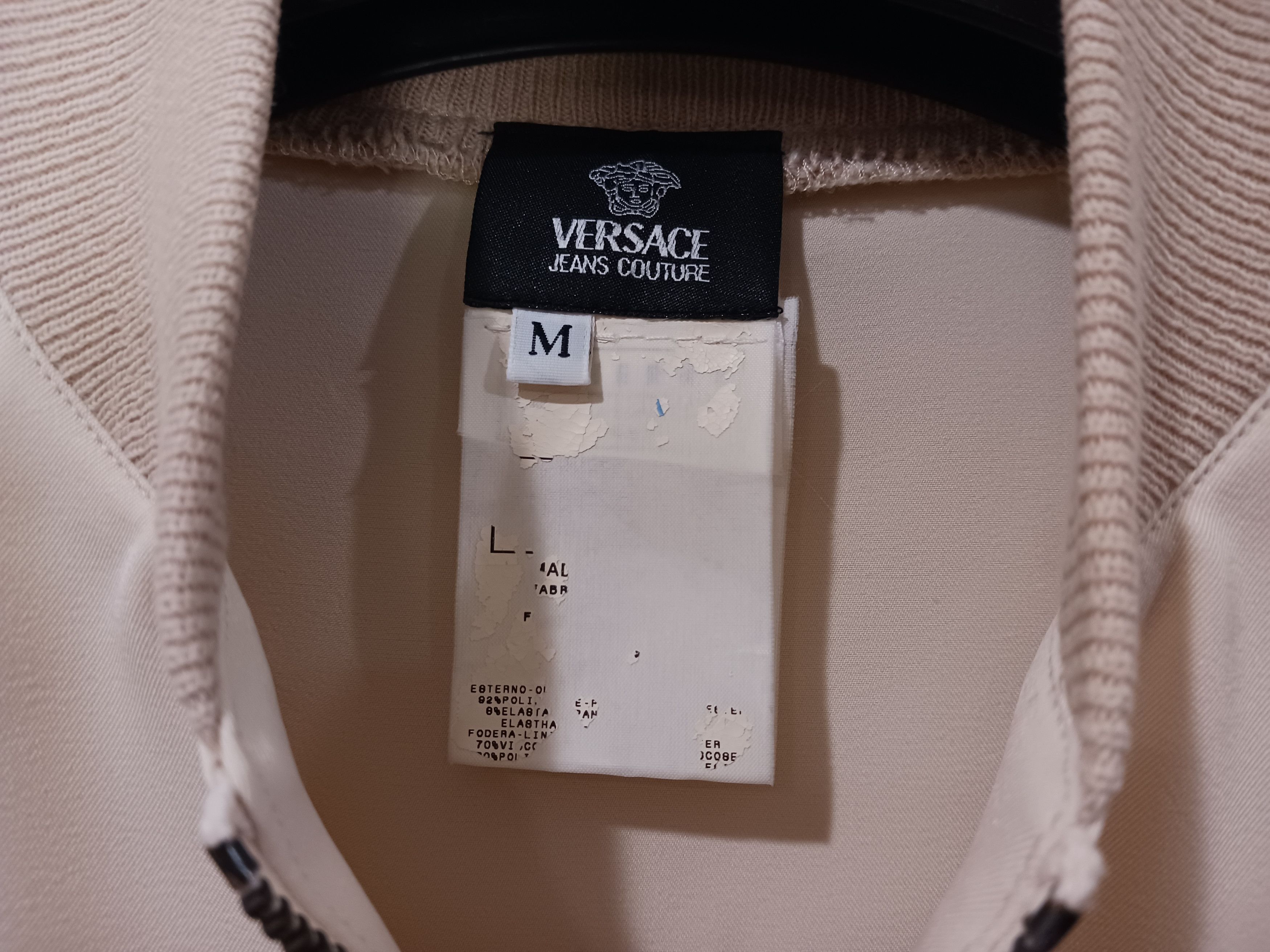 Versace Jeans Couture Versace Jeans Couture Vintage VJC Zipper Charm Bomber Jacket Size M / US 6-8 / IT 42-44 - 3 Thumbnail