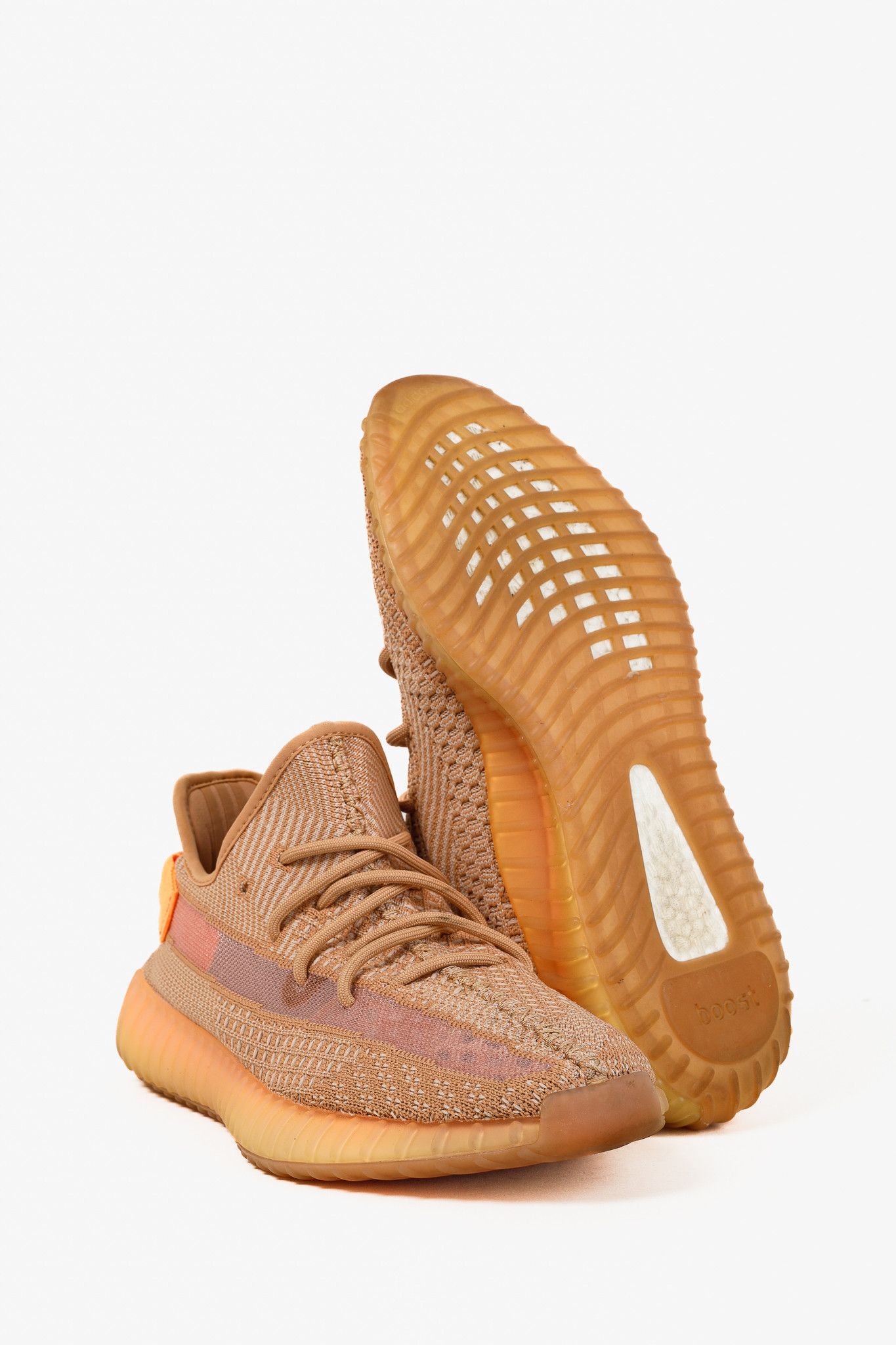 Adish adidas Yeezy Boost 350 v2 Clay Lace-Up Sneakers Size US 9.5 / EU 42-43 - 5 Thumbnail