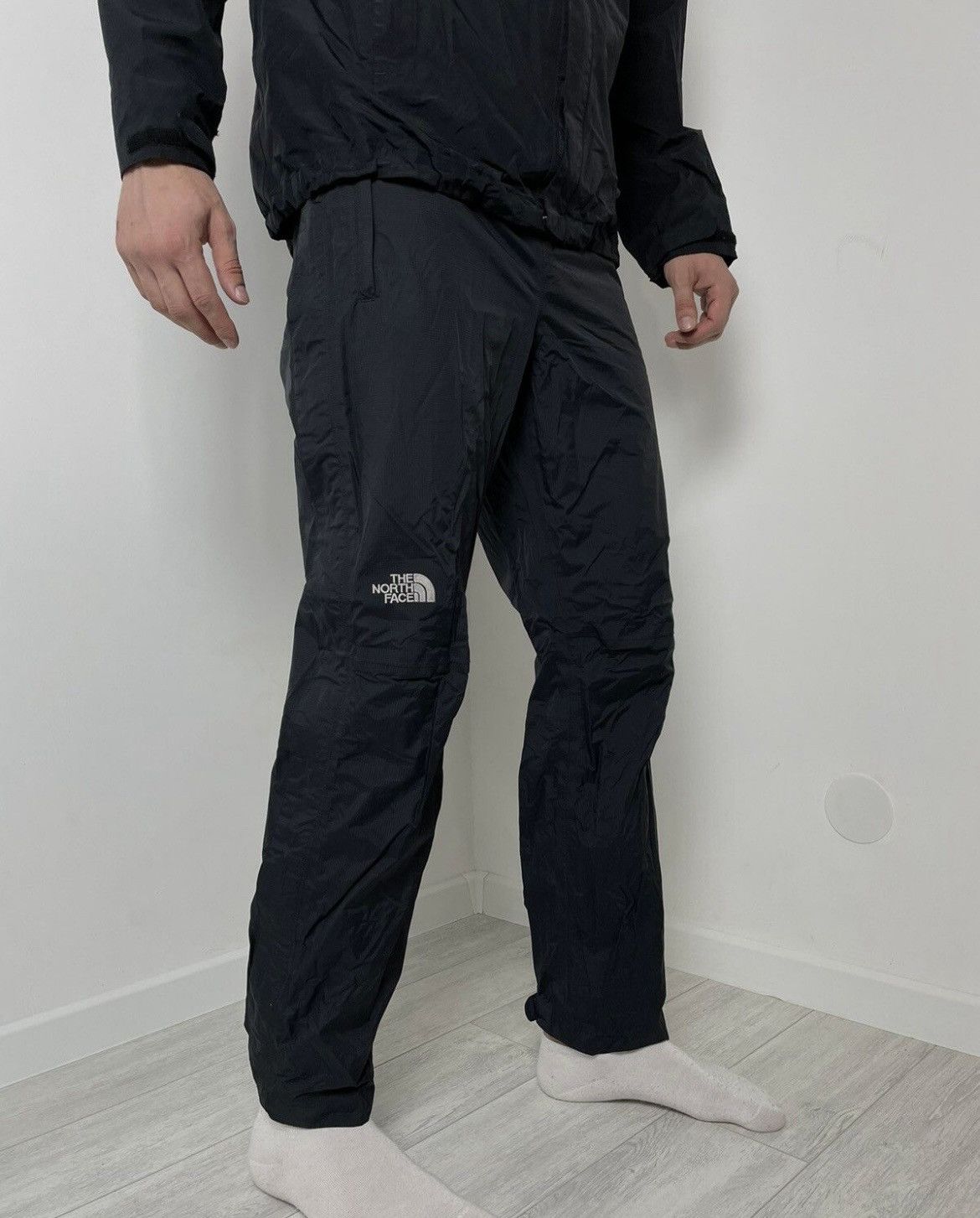 image of Outdoor Life x Ski The North Face Hyvent Pants in Black, Men's (Size 33)