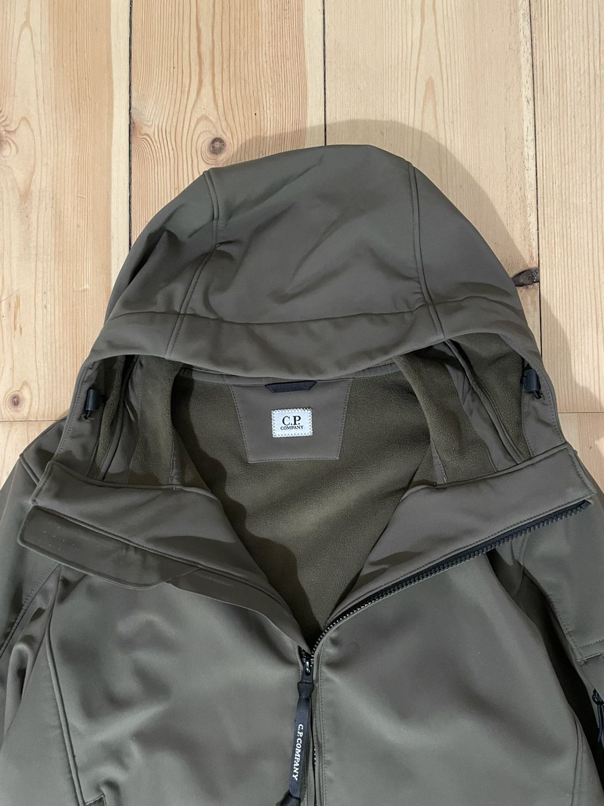 C.P. Company Softshell Shell-R Lens Hooded Jacket Size US L / EU 52-54 / 3 - 5 Thumbnail