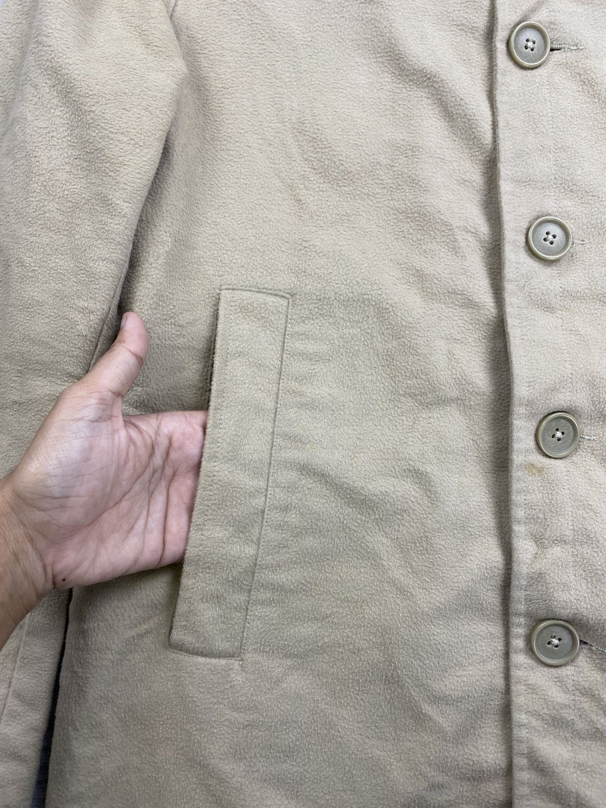 Vetra Vintage Vetra Made In France Beige Casual Jacket Size US S / EU 44-46 / 1 - 7 Thumbnail