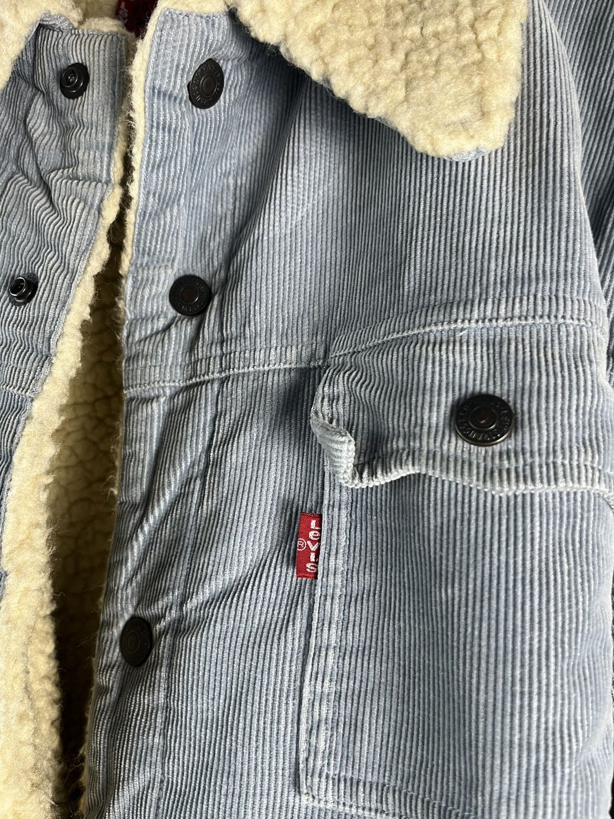 If Six Was Nine × Levi's Levi's Fur Corduroy Jacket Size US L / EU 52-54 / 3 - 11 Thumbnail
