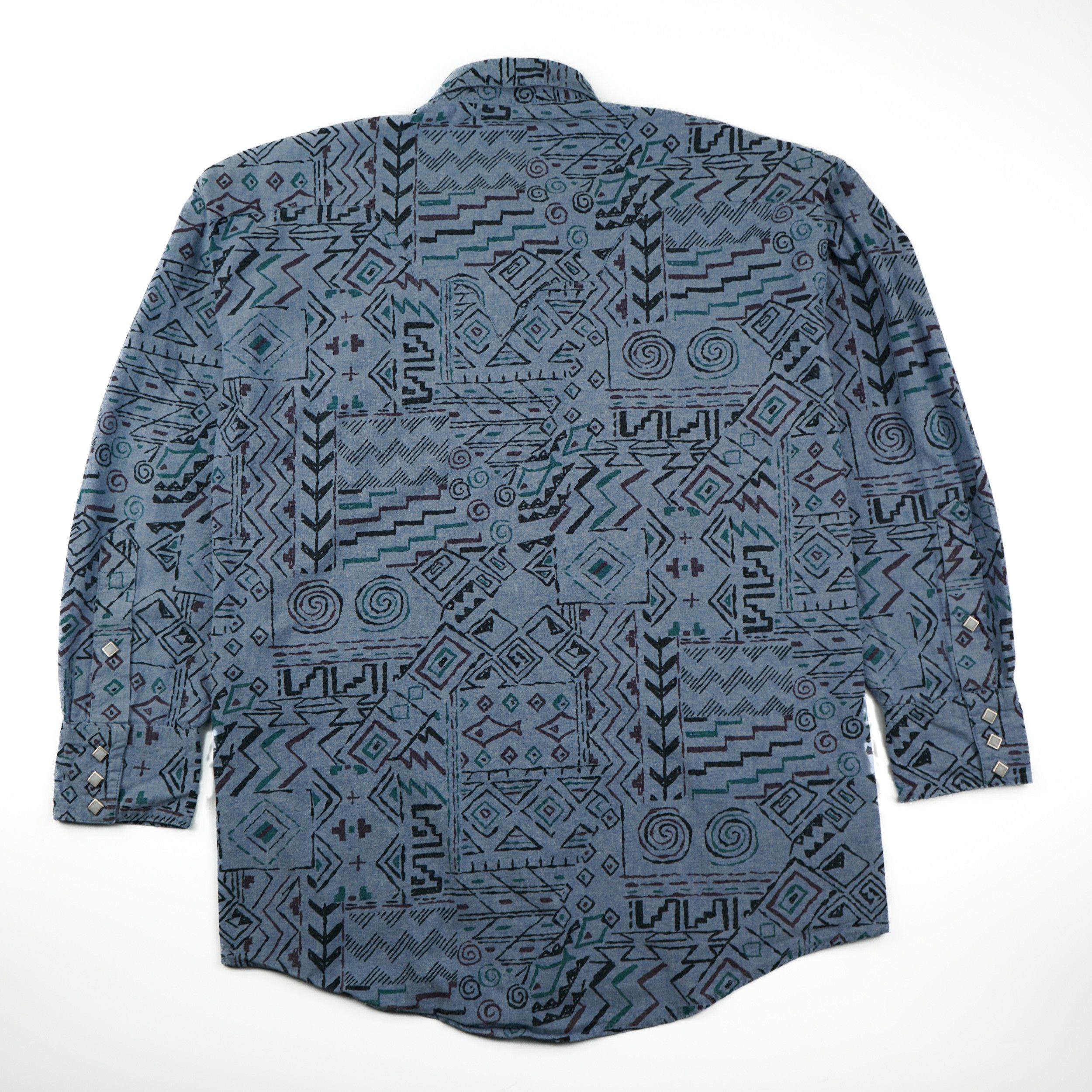 Rockmount Ranch Wear × Vintage Vintage 1990 Rockmount RanchWear Shirt Size US L / EU 52-54 / 3 - 6 Thumbnail