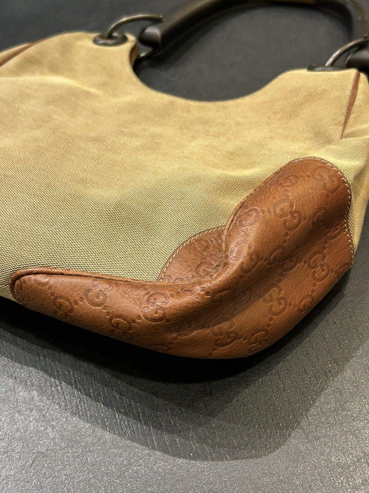 Gucci Gucci Wooden Handle Purse Size ONE SIZE - 3 Thumbnail