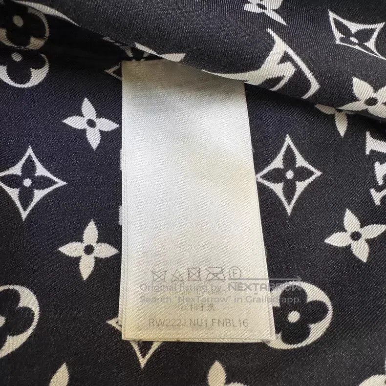 Louis Vuitton Louis Vuitton Mulberry silk presbyopic full-print shirt Size XS / US 0-2 / IT 36-38 - 8 Thumbnail