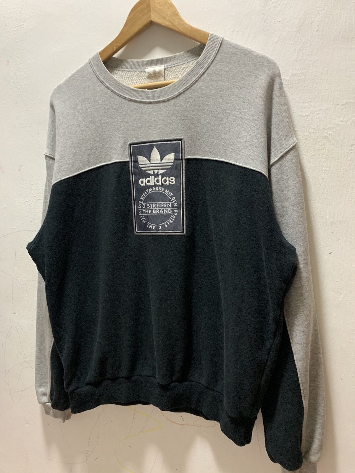 Adidas Vintage Rare Adidas x Descente Adidas Sweatshirt Size US L / EU 52-54 / 3 - 2 Thumbnail