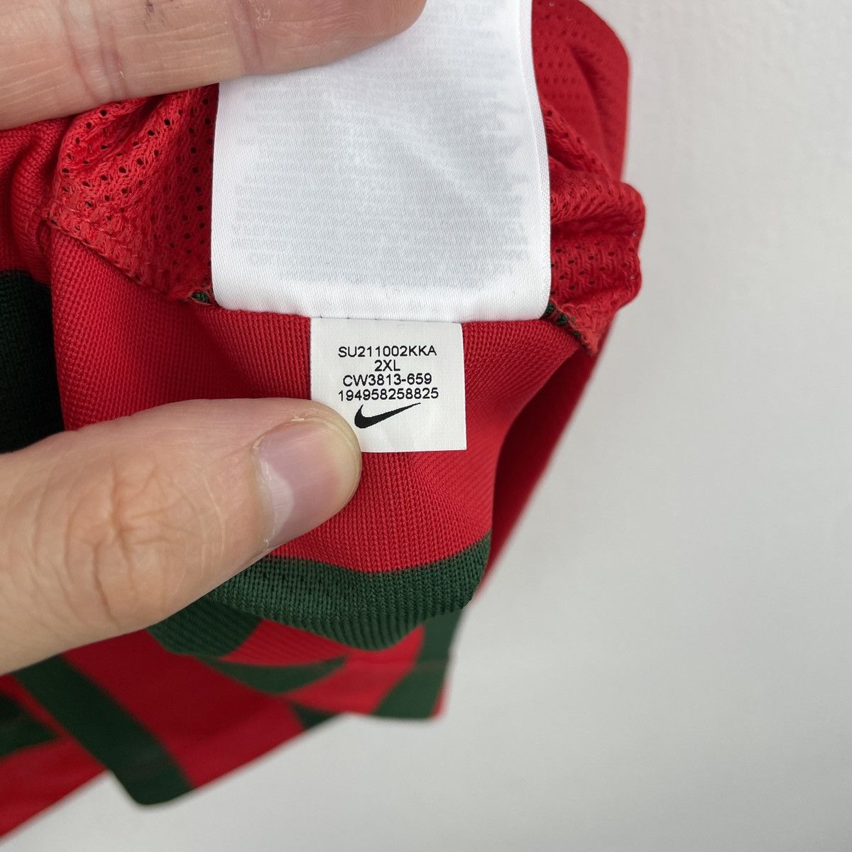 Nike FC Augsburg Niklas Dorsch Home Nike Jersey Shirt 2021/2022 Size US XXL / EU 58 / 5 - 9 Thumbnail