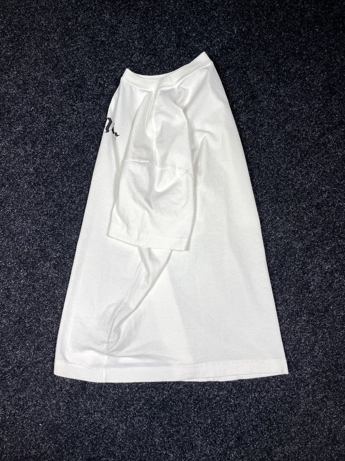 Palm Angels Palm Angels Miami Spray Logo T-Shirt – White – Size L Size US L / EU 52-54 / 3 - 3 Thumbnail