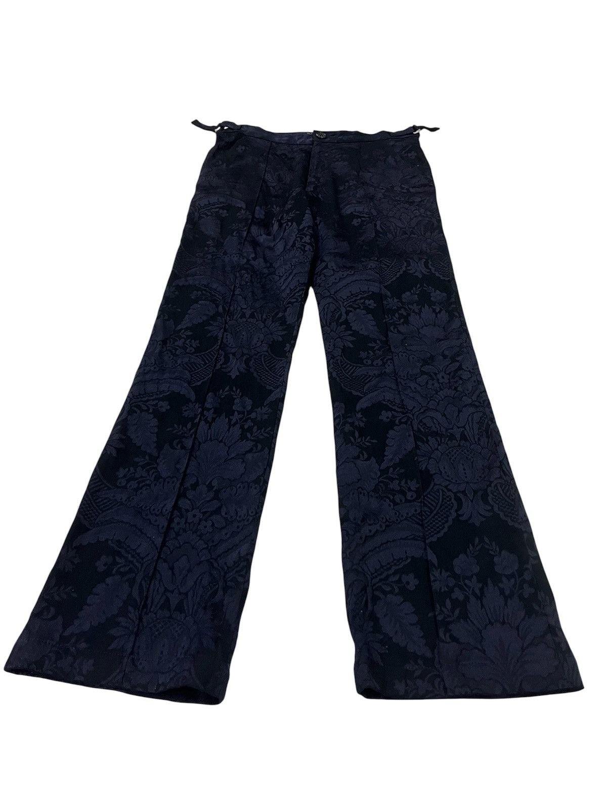 Yohji Yamamoto Yohji Yamamoto Noir Floral Jacquard Pants Size 28" / US 6 / IT 42 - 5 Thumbnail