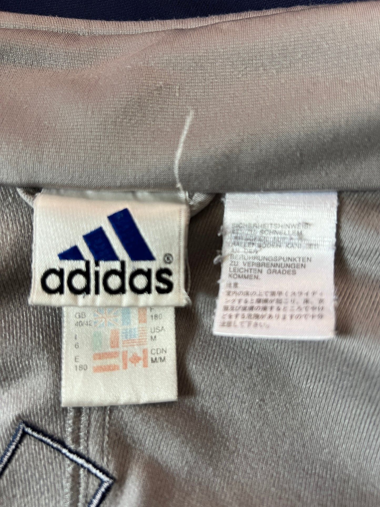 Adidas × Vintage 90s Adidas Vintage Men's Track Jacket - M Size US M / EU 48-50 / 2 - 4 Thumbnail