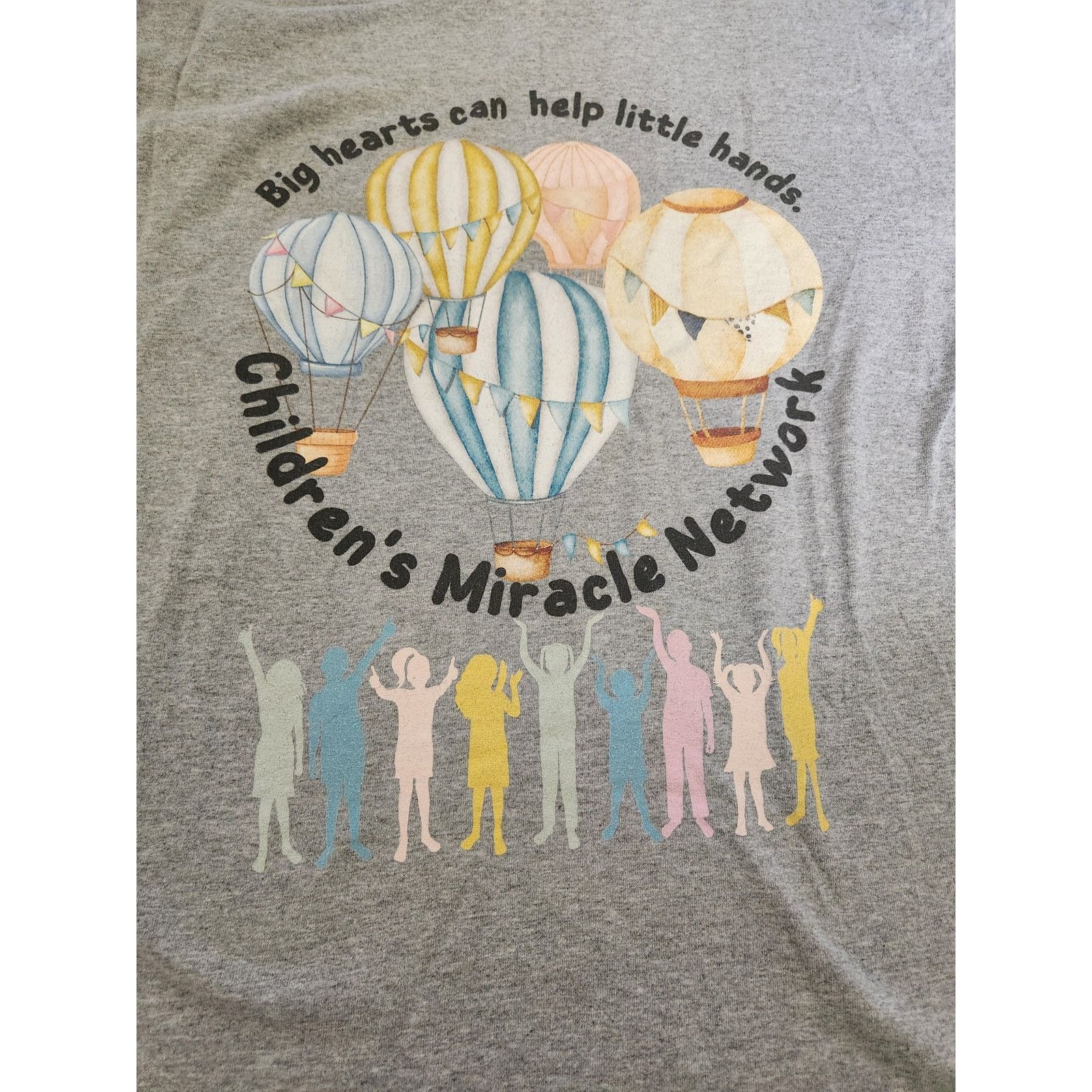 Gildan Vintage Children's Miracle Network Balloon Tee Shirt Lg Size L / US 10 / IT 46 - 2 Thumbnail