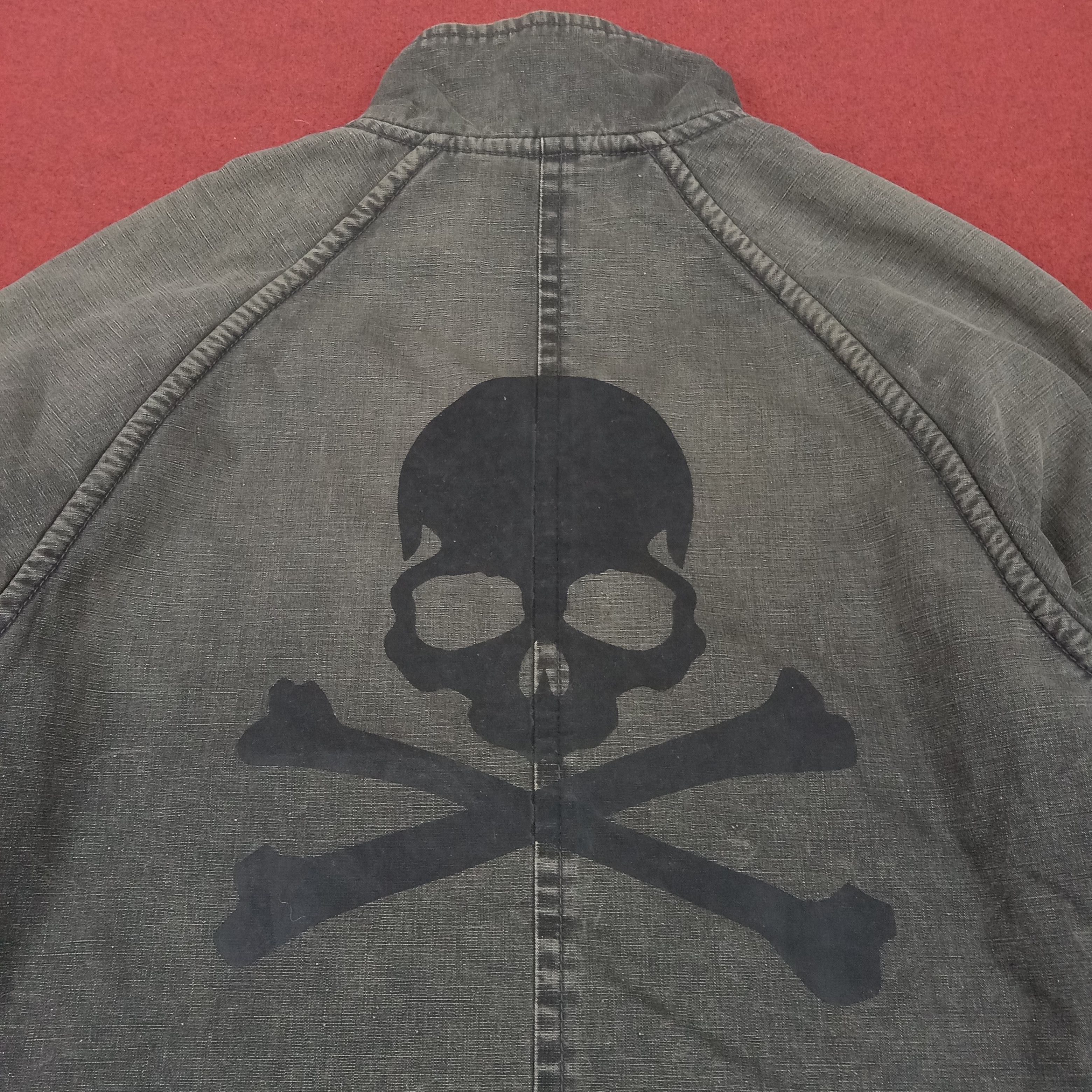 Johnbull × Vintage John Bull X Custom Skulls Design Streetwear Style Jacket Size US M / EU 48-50 / 2 - 2 Thumbnail