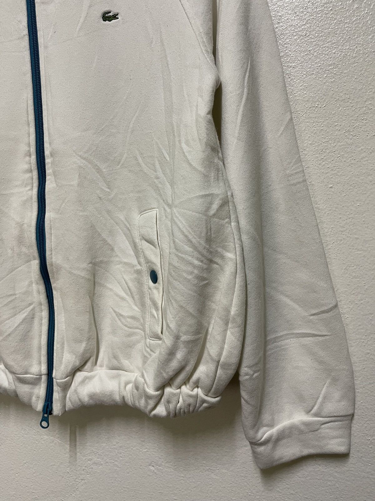 Lacoste Lacoste Zipper Sweater Size M / US 6-8 / IT 42-44 - 5 Thumbnail