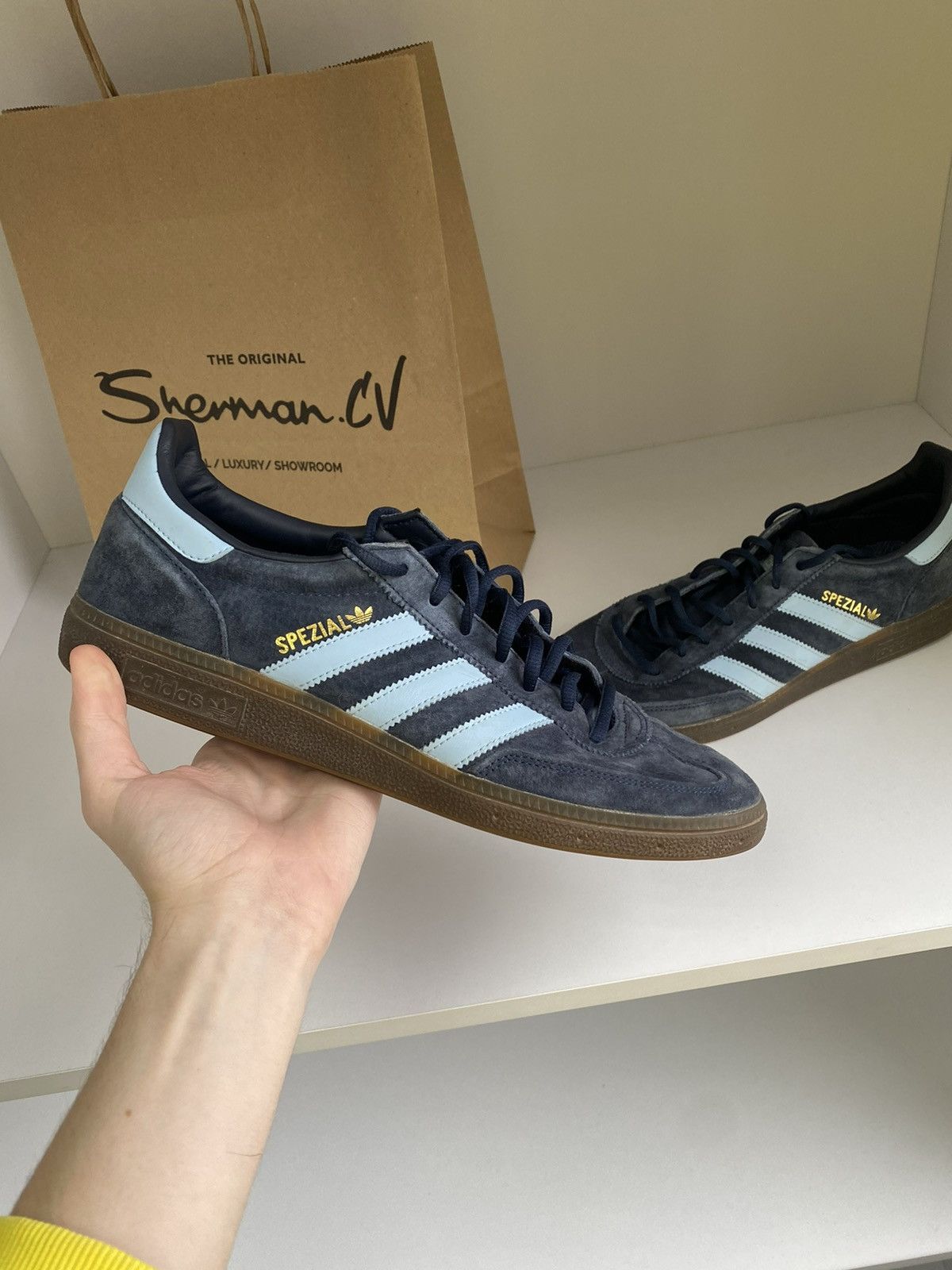 Vintage Adidas Originals Handball Spezial Blue