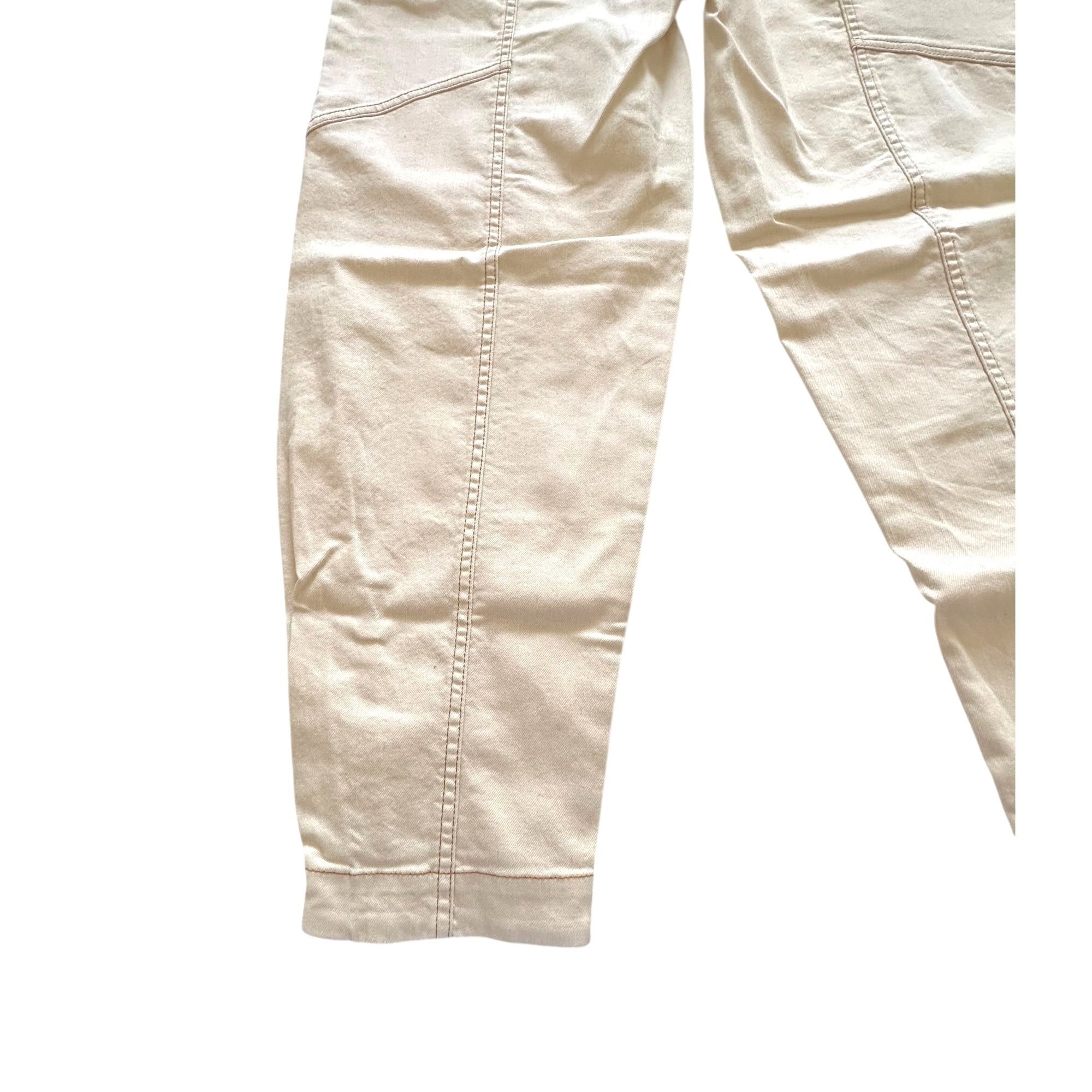 Ulla Johnson Ulla Johnson Brodie Jeans, Cream, Size 8, New with tag, MSRP Size 30" / US 8 / IT 44 - 9 Thumbnail