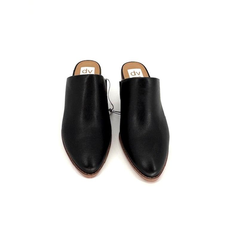 Dolce Vita Dolce Vita Women’s Comfort Nero Stacked Block Heel Mules Size US 9 / IT 39 - 3 Thumbnail