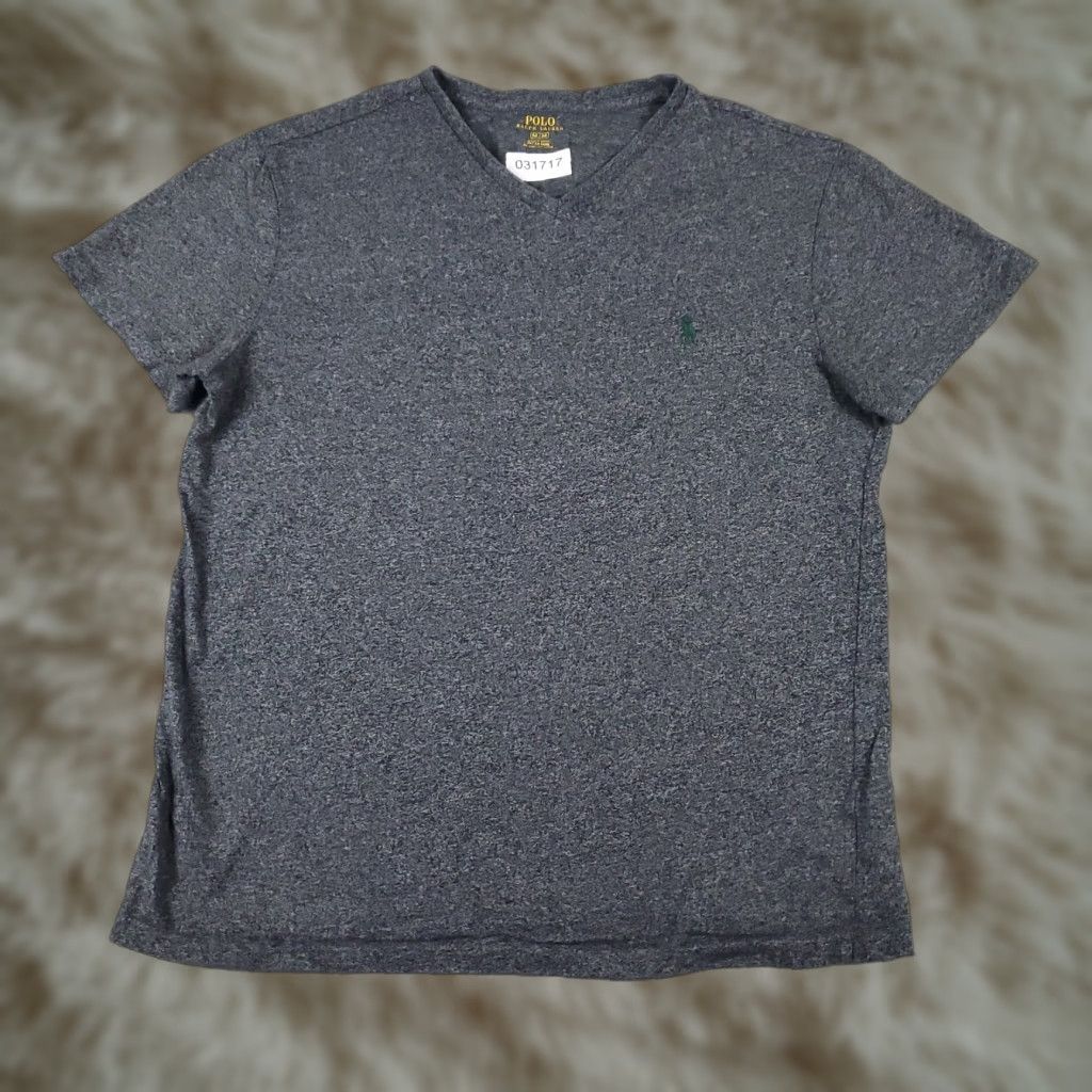 Polo Ralph Lauren Polo Ralph Lauren Shirt Short Sleeve Medium Gray Pony Casual Logo Mens Size US M / EU 48-50 / 2 - 1 Thumbnail