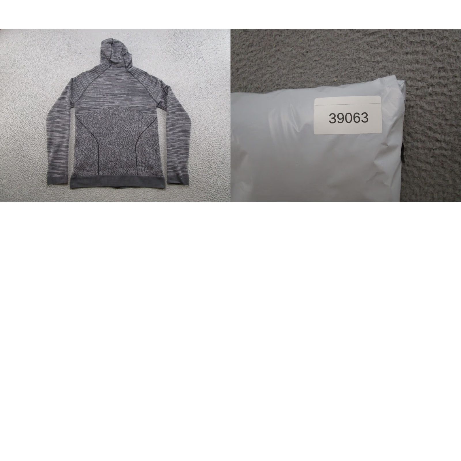 Vintage Title Nine Hoodie Womens L Gray Full Zip Pockets Knit Outdoor Casual Light Size L / US 10 / IT 46 - 8 Thumbnail