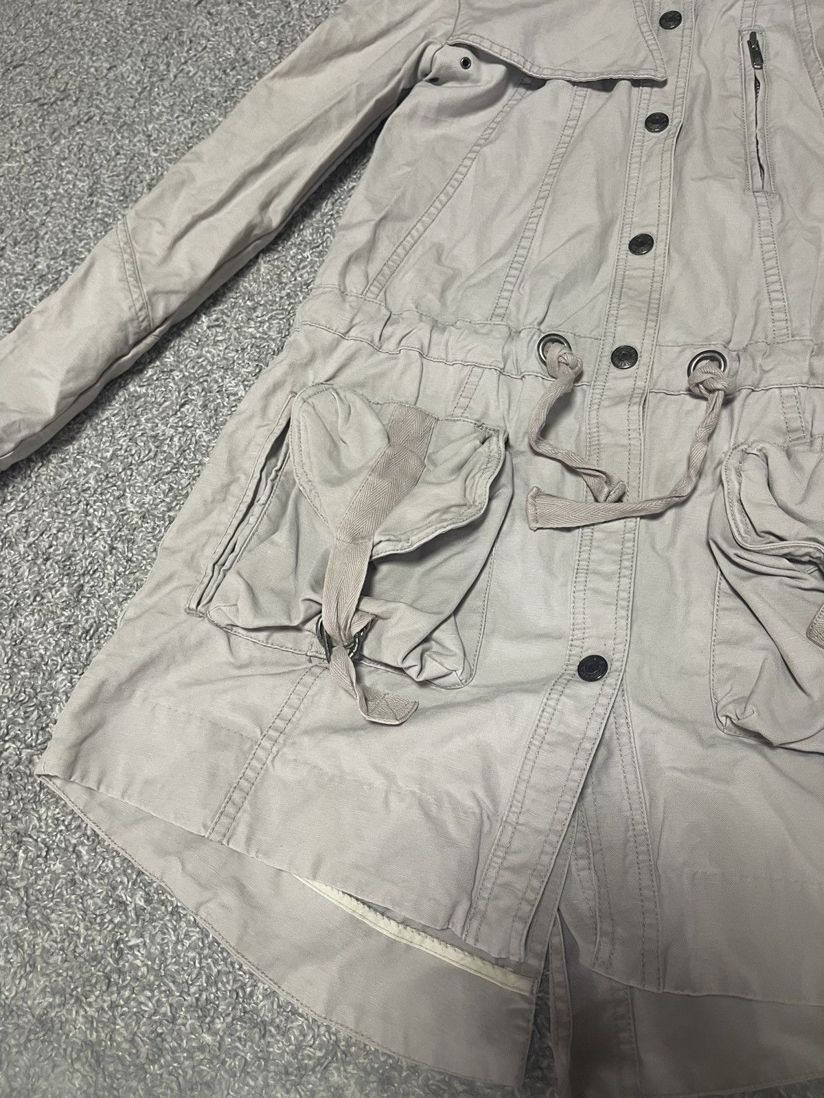Zadig & Voltaire Zadig & Voltaire Y2K Music Cargo Utility Parka Jacket Size S Size S / US 4 / IT 40 - 6 Thumbnail