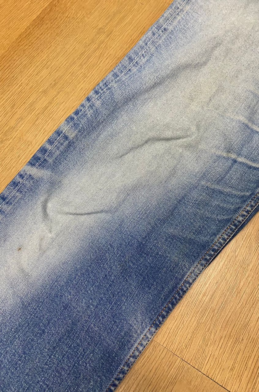 Japanese Brand Vintage Lupo Di Mare Sina Cova Patch Work Distress Denim Size US 36 / EU 52 - 16 Thumbnail