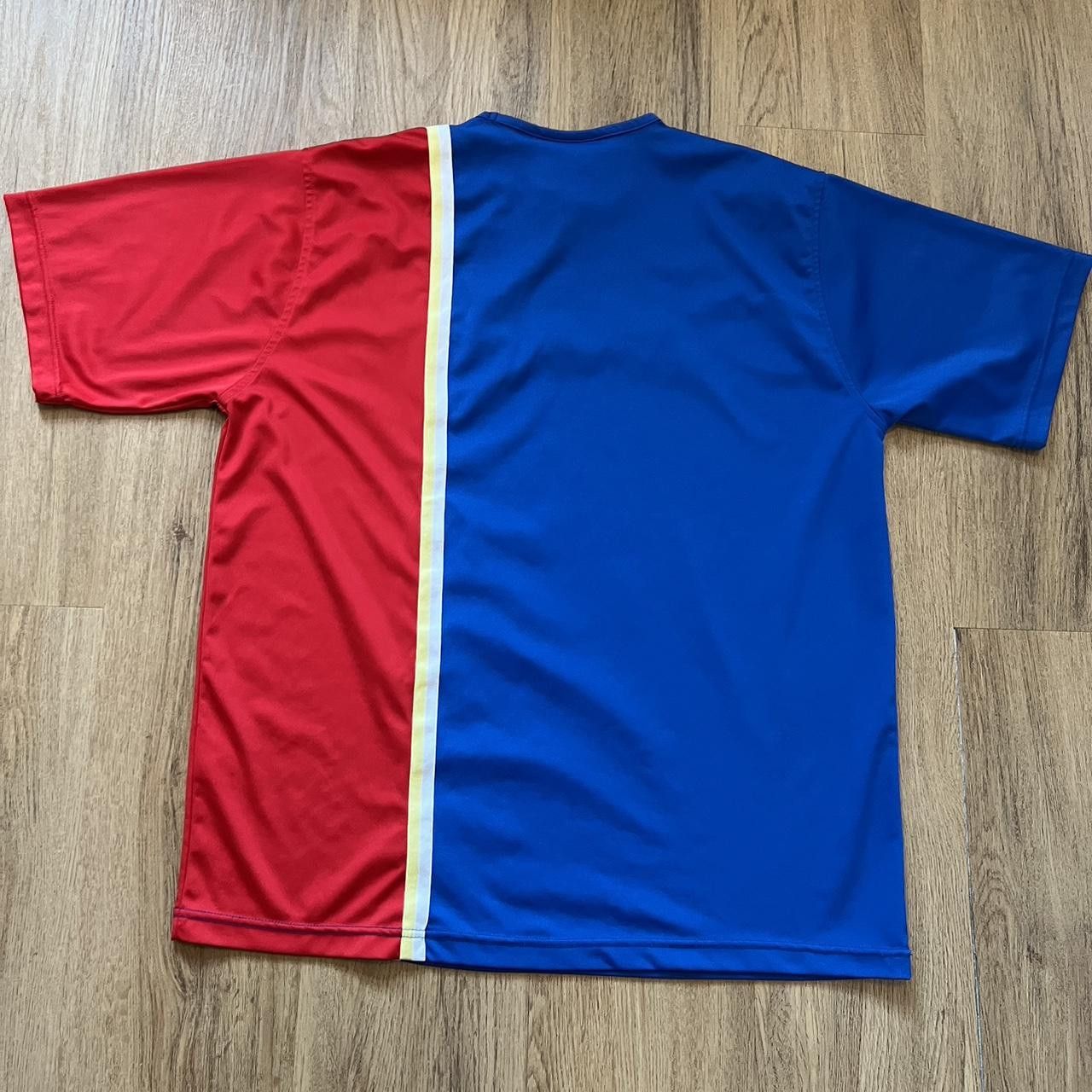 Le Coq Sportif 2006-07 Red Park City FC home football shirt - blue Size US L / EU 52-54 / 3 - 2 Thumbnail