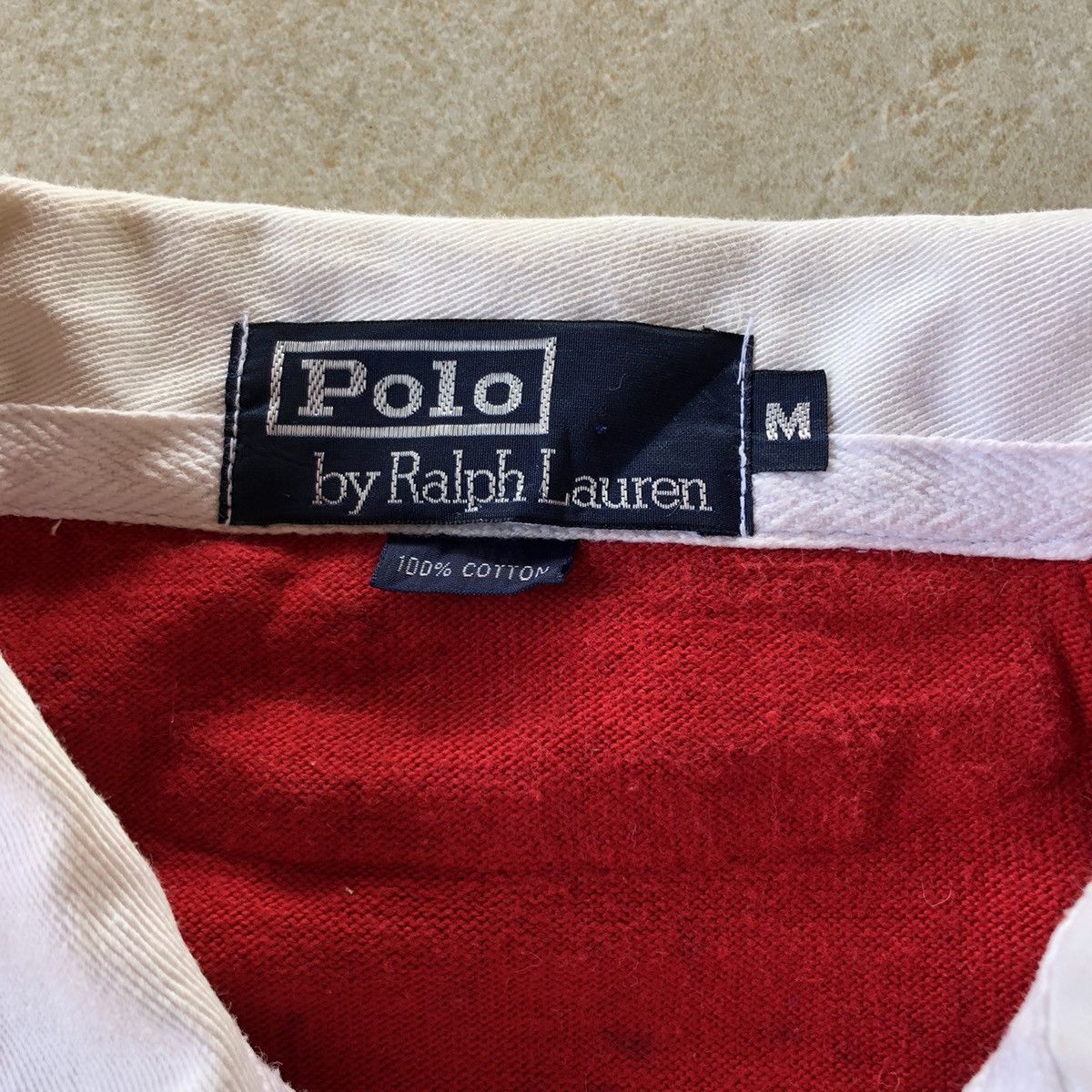Polo Ralph Lauren Vintage Polo Ralph Lauren Rugby Polo Shirt Size US M / EU 48-50 / 2 - 4 Thumbnail