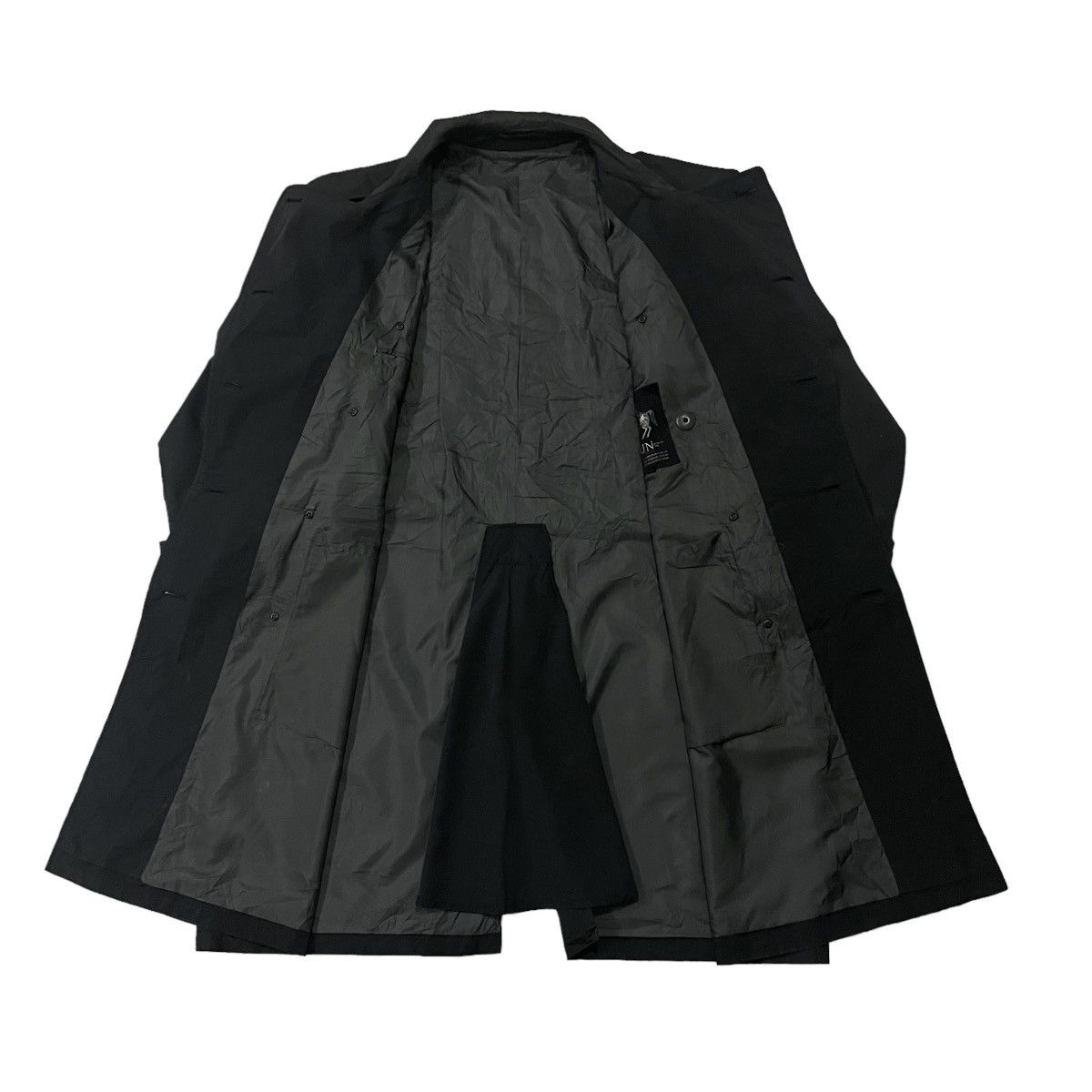 JUN MEN Vintage Jun Men Iconic Embroidery Logo Belted Trenchcoat Size US M / EU 48-50 / 2 - 17 Thumbnail