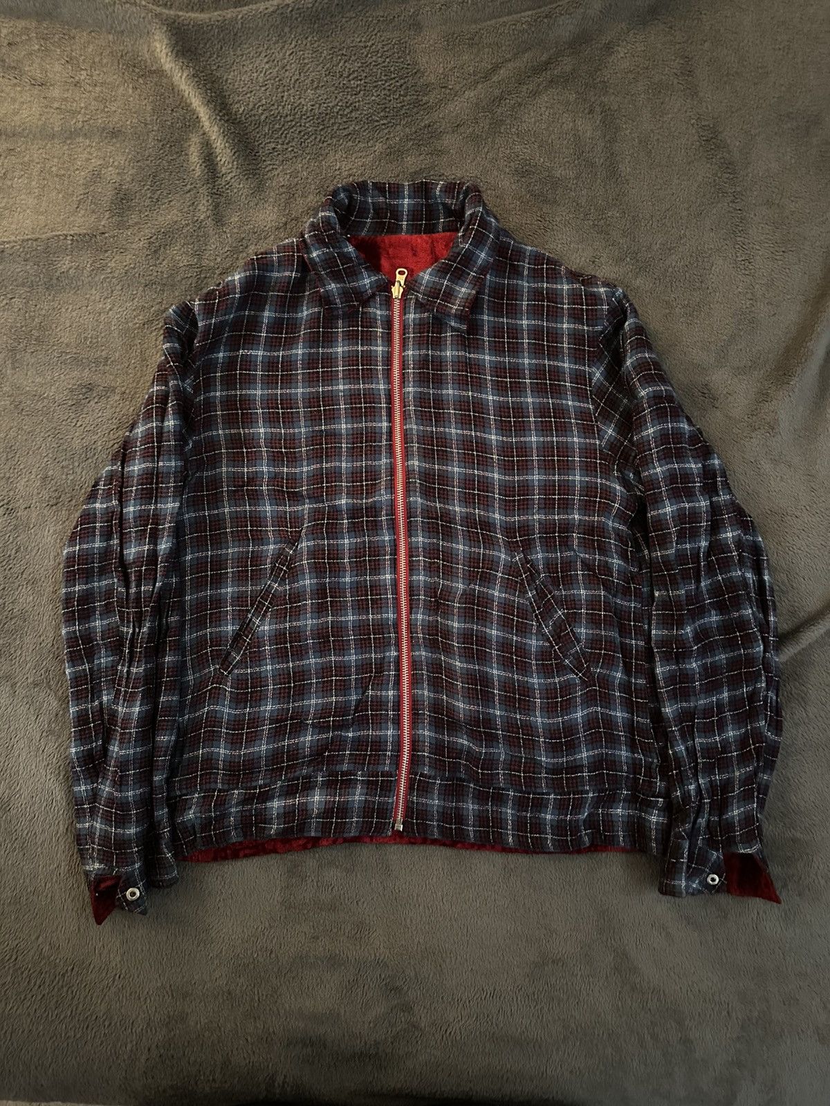 20471120 1990s H.R Market - Reversible Lion Dance Velvet Work Jacket Size US M / EU 48-50 / 2 - 3 Thumbnail