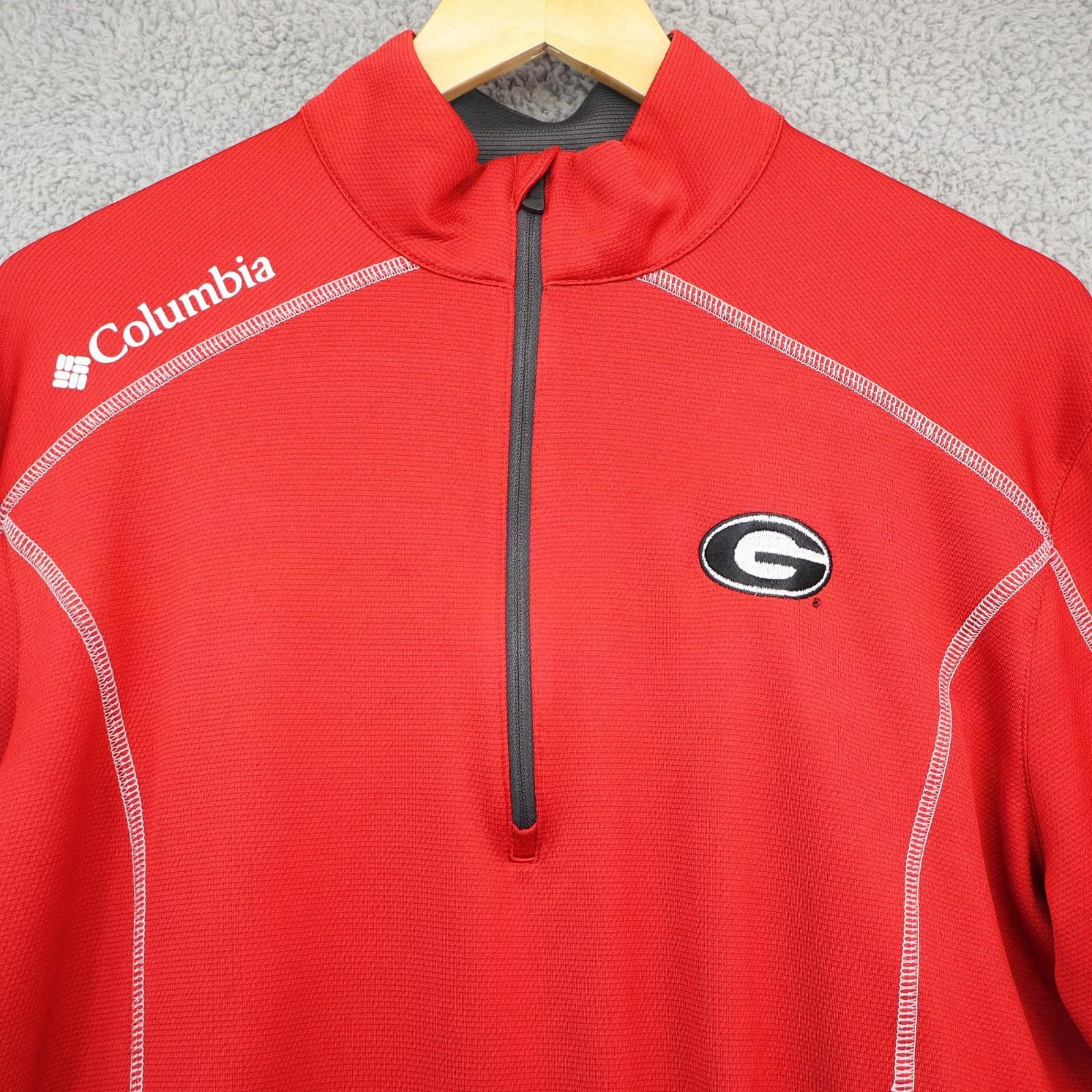 Columbia Georgia Bulldogs Shotgun 1/4 Zip Omni-Wick Medium Columbia Size US M / EU 48-50 / 2 - 2 Thumbnail