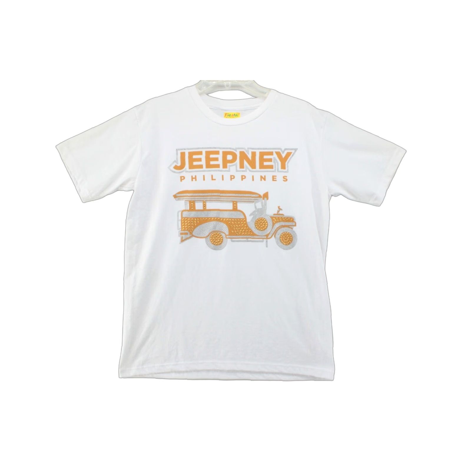 Jeep Jeep Tee Shirt Women's Large White Short Sleeve Jeepney Philippines Outdoors Size L / US 10 / IT 46 - 1 Thumbnail